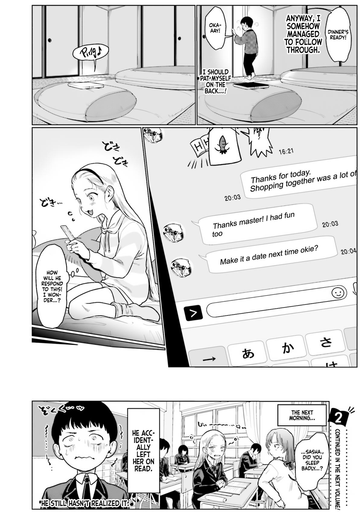 Sasha-chan to Classmate Otaku-kun Chapter 21 4