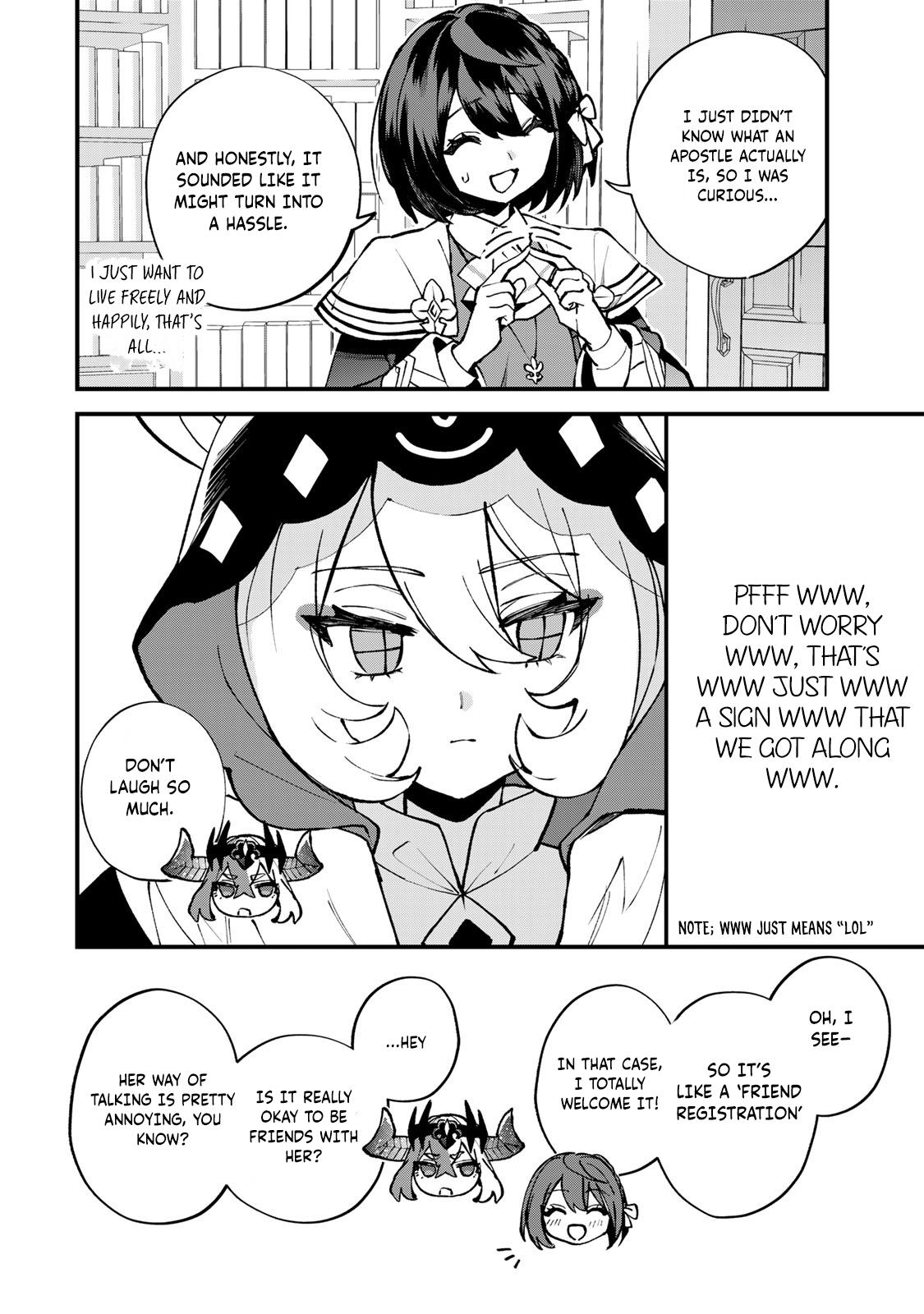 Sekai Saikyou no Majo, Hajimemashita ~Watashi Dake "Kouryaku Saito" o Miseru Sekai de Jiyuu ni Ikimasu~ Chapter 54 10