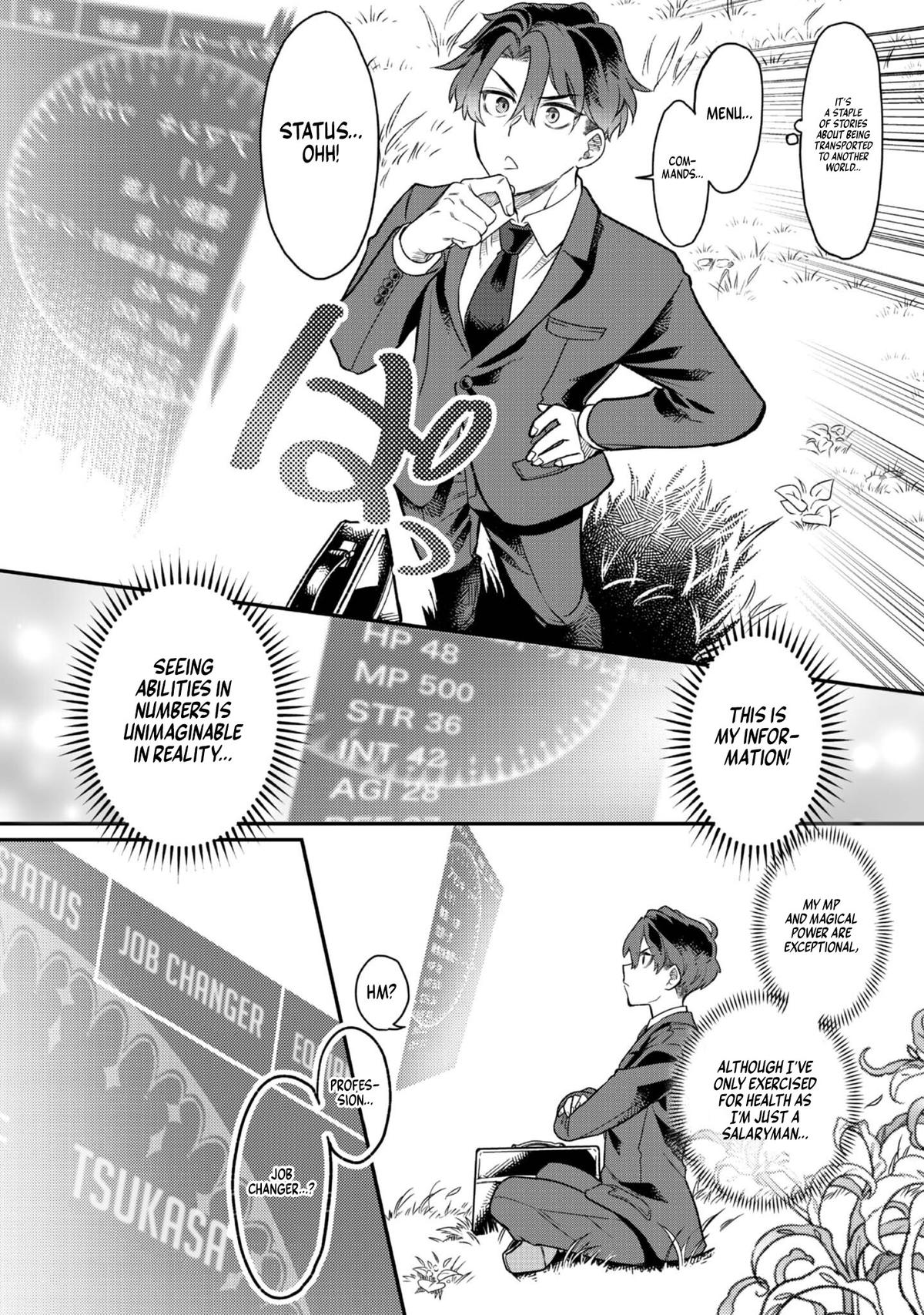 Sekai de Yuuitsu no Tenshokushi - Job Hopper na Ore wa, Isekai de Subete no Job wo Kiwameru Koto ni Shita Chapter 1 - Page 14