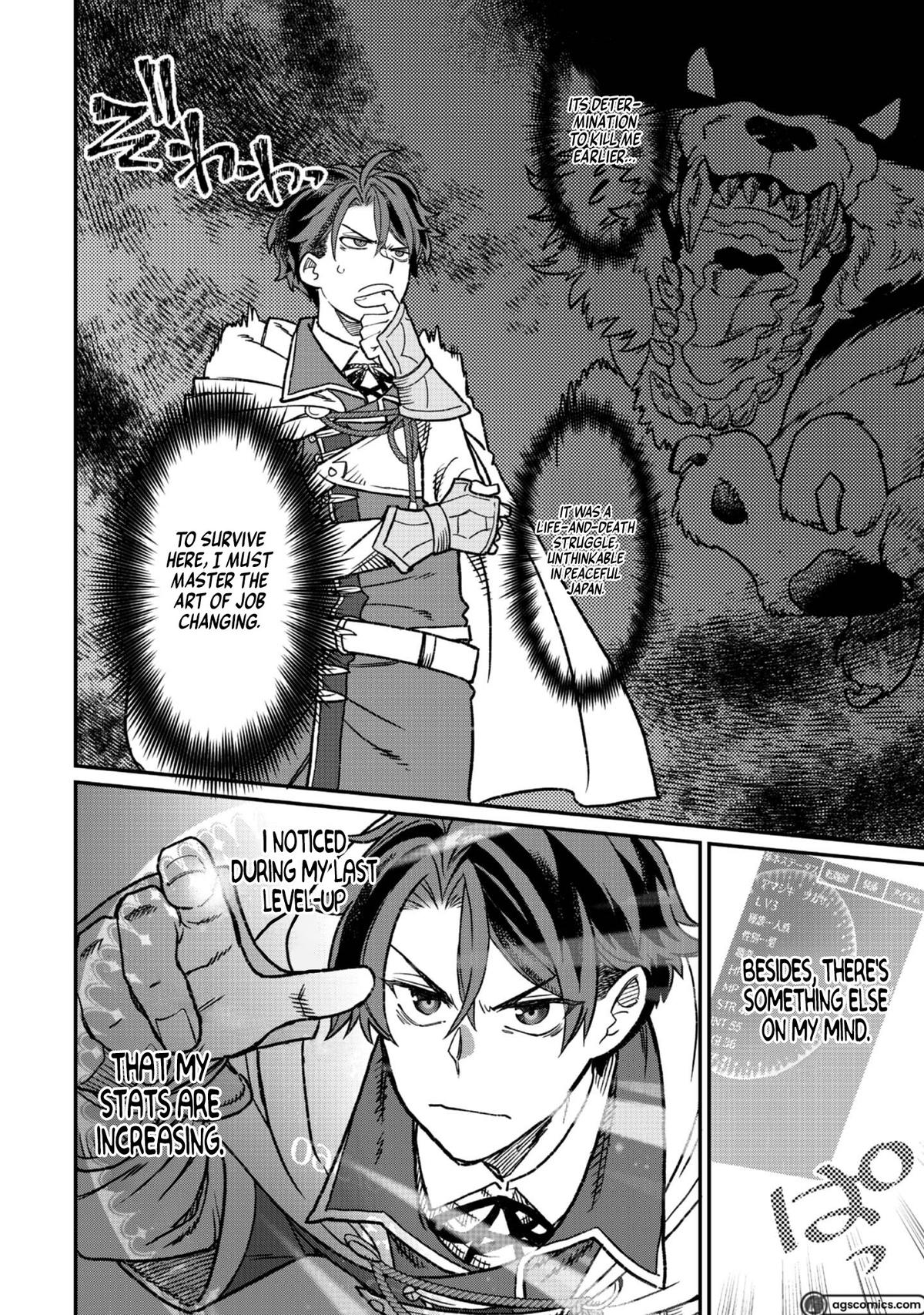 Sekai de Yuuitsu no Tenshokushi - Job Hopper na Ore wa, Isekai de Subete no Job wo Kiwameru Koto ni Shita Chapter 3 - Page 4