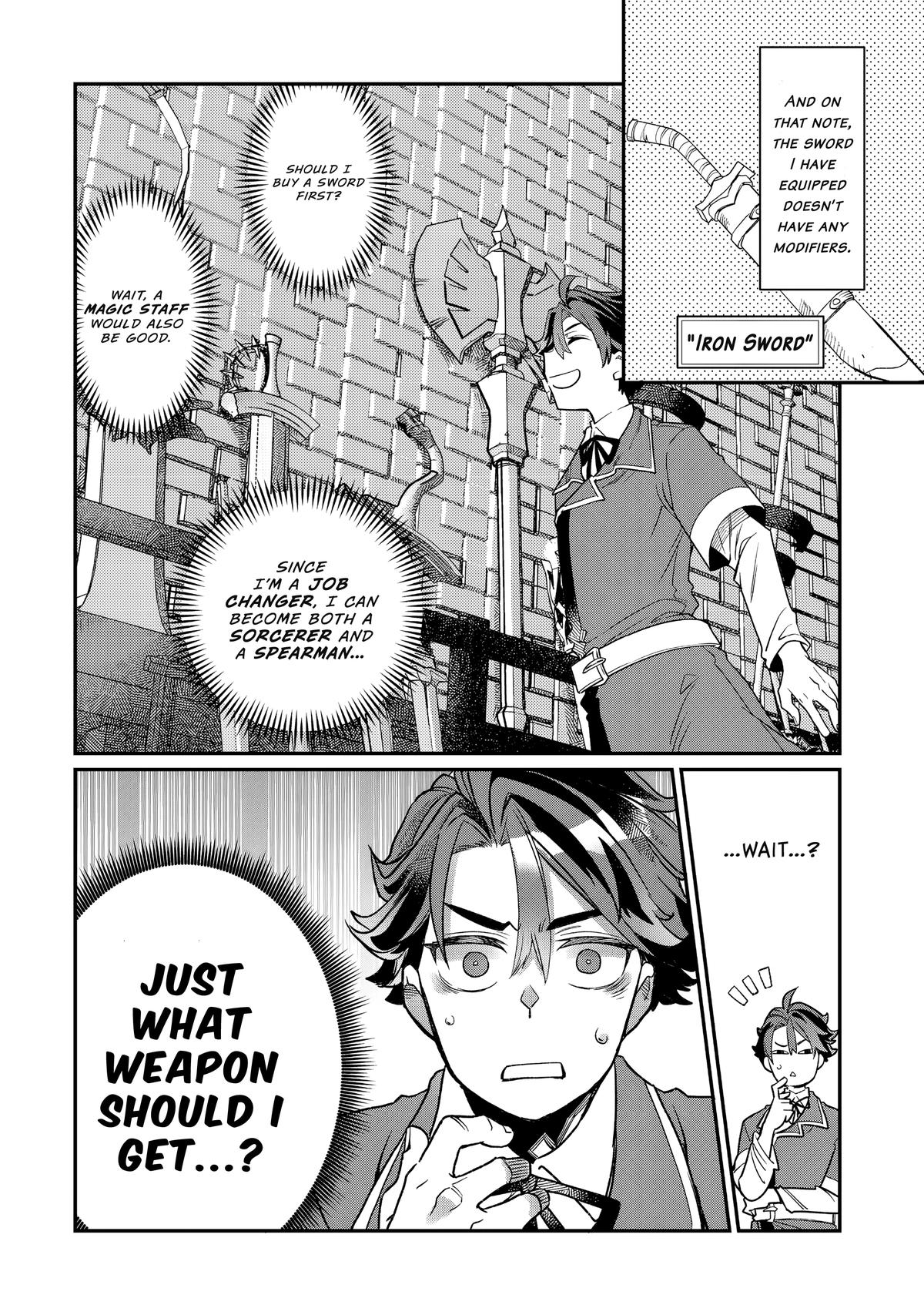 Sekai de Yuuitsu no Tenshokushi - Job Hopper na Ore wa, Isekai de Subete no Job wo Kiwameru Koto ni Shita Chapter 10 - Page 5