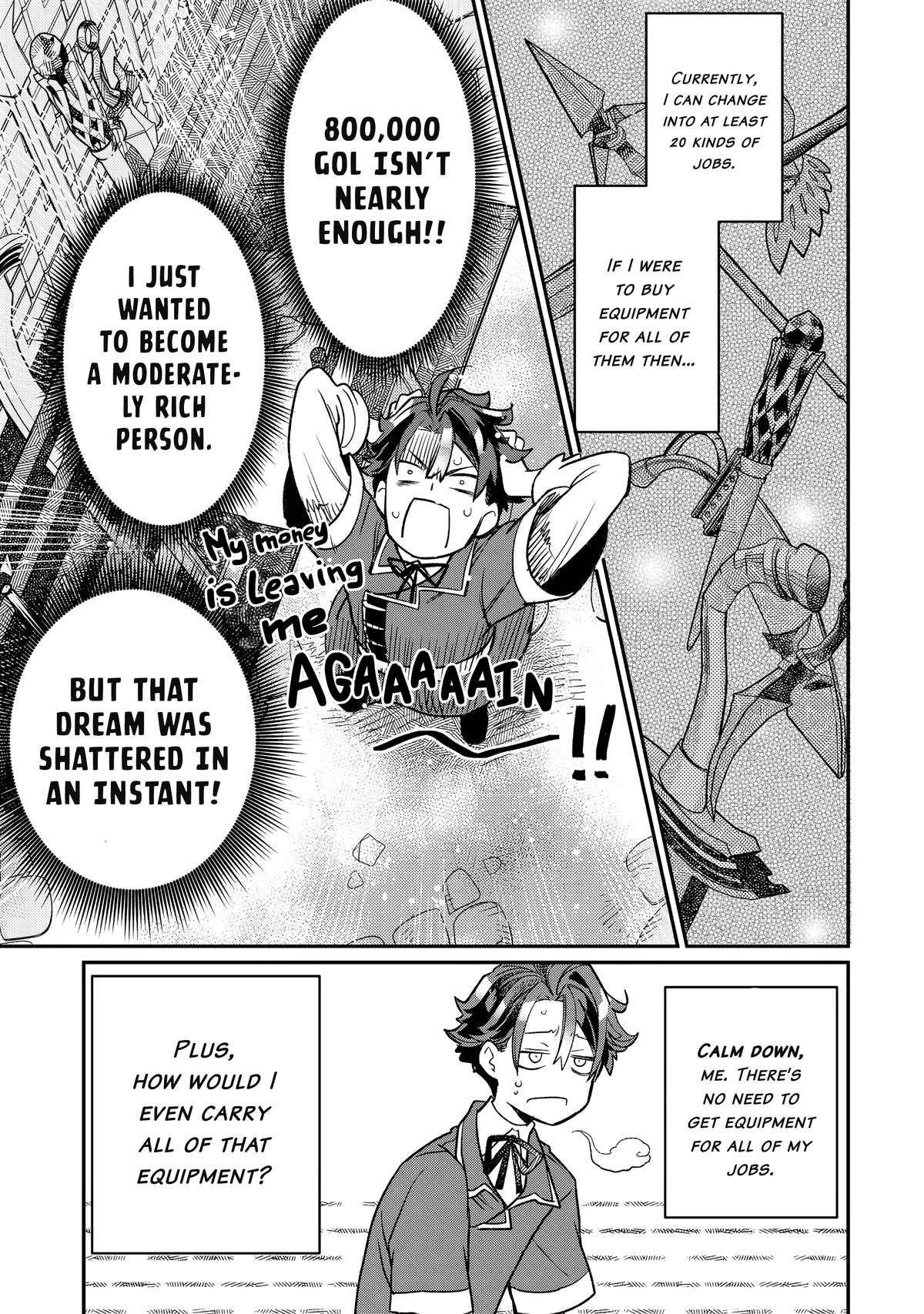 Sekai de Yuuitsu no Tenshokushi - Job Hopper na Ore wa, Isekai de Subete no Job wo Kiwameru Koto ni Shita Chapter 10 - Page 6