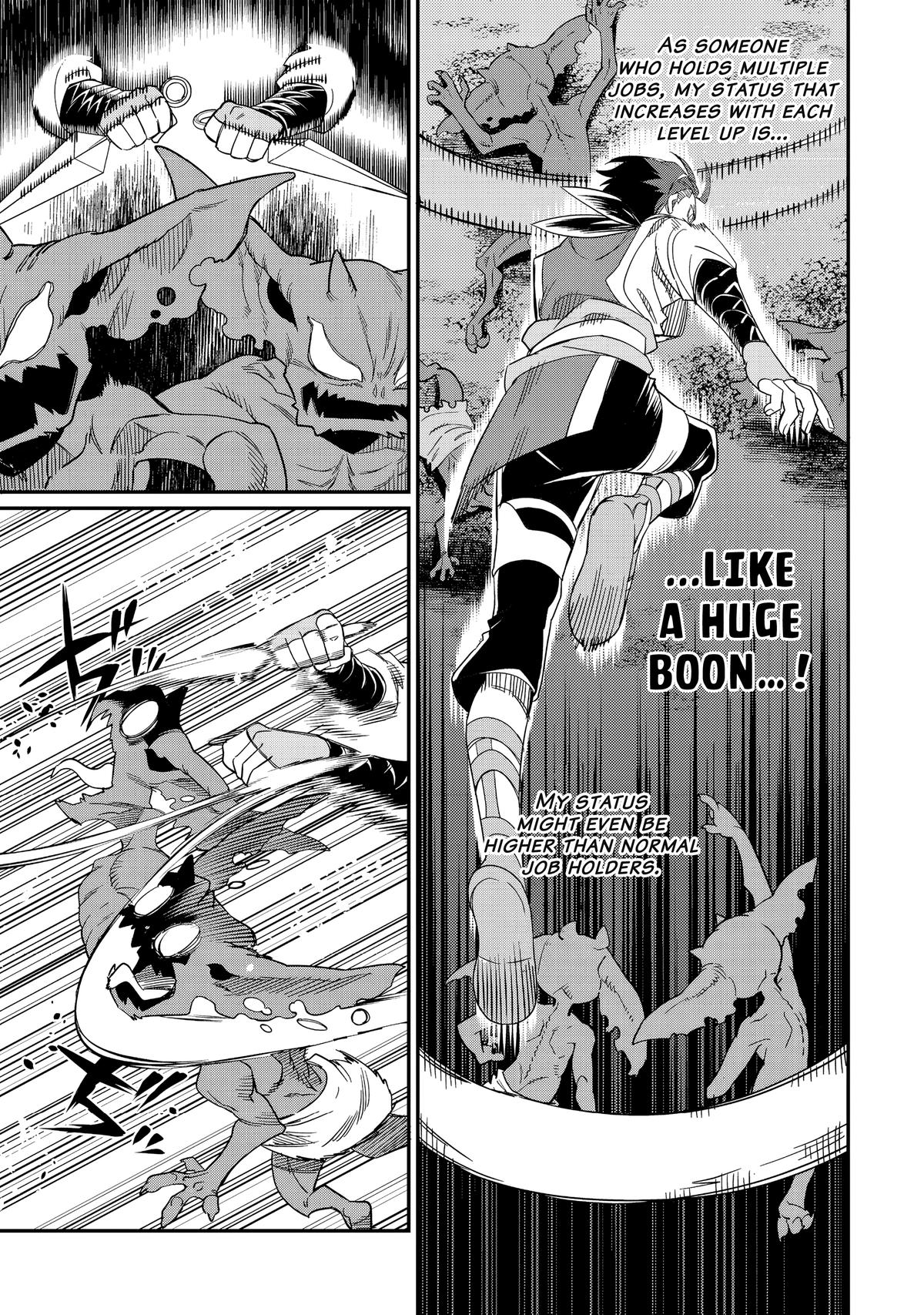 Sekai de Yuuitsu no Tenshokushi - Job Hopper na Ore wa, Isekai de Subete no Job wo Kiwameru Koto ni Shita Chapter 11 - Page 4