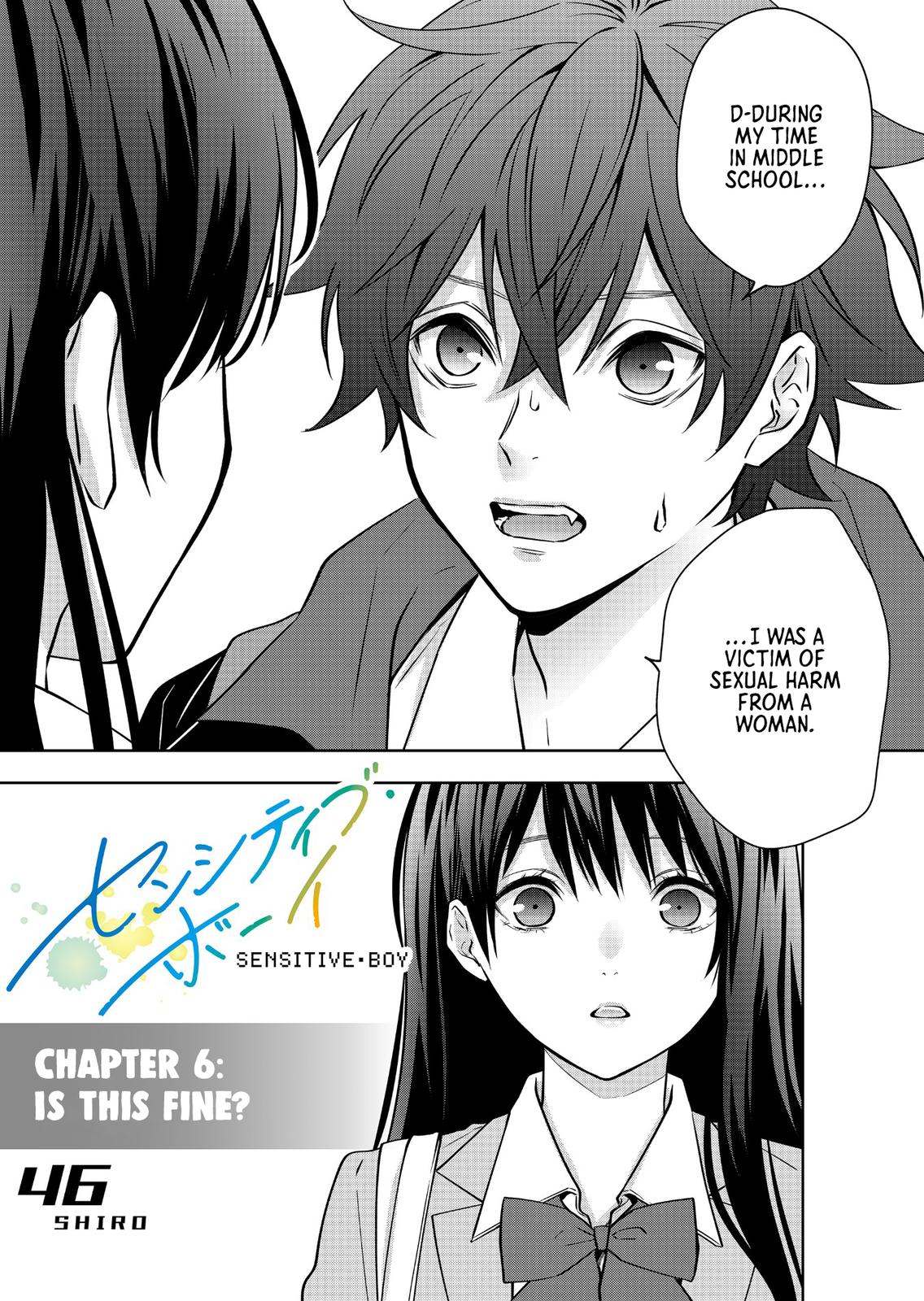 Sensitive Boy Chapter 6 1