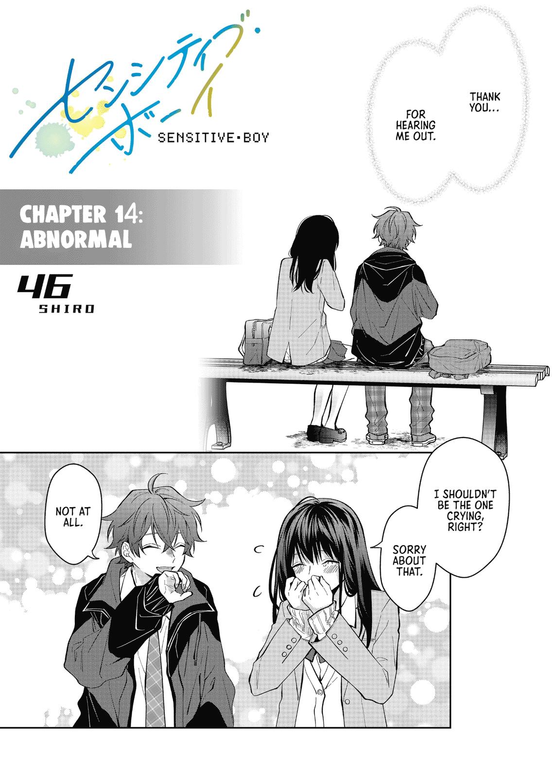 Sensitive Boy Chapter 14 1