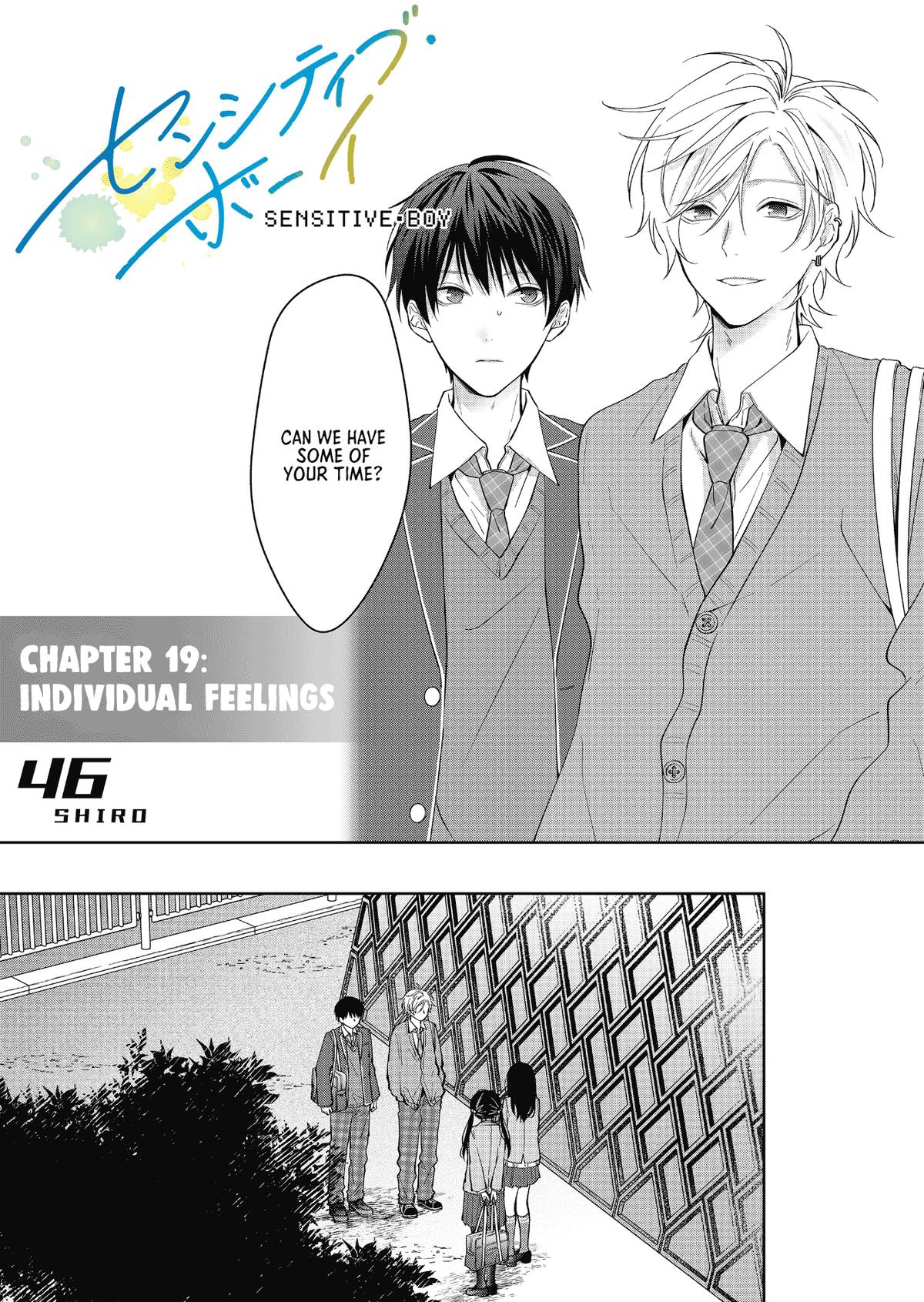 Sensitive Boy Chapter 19 1