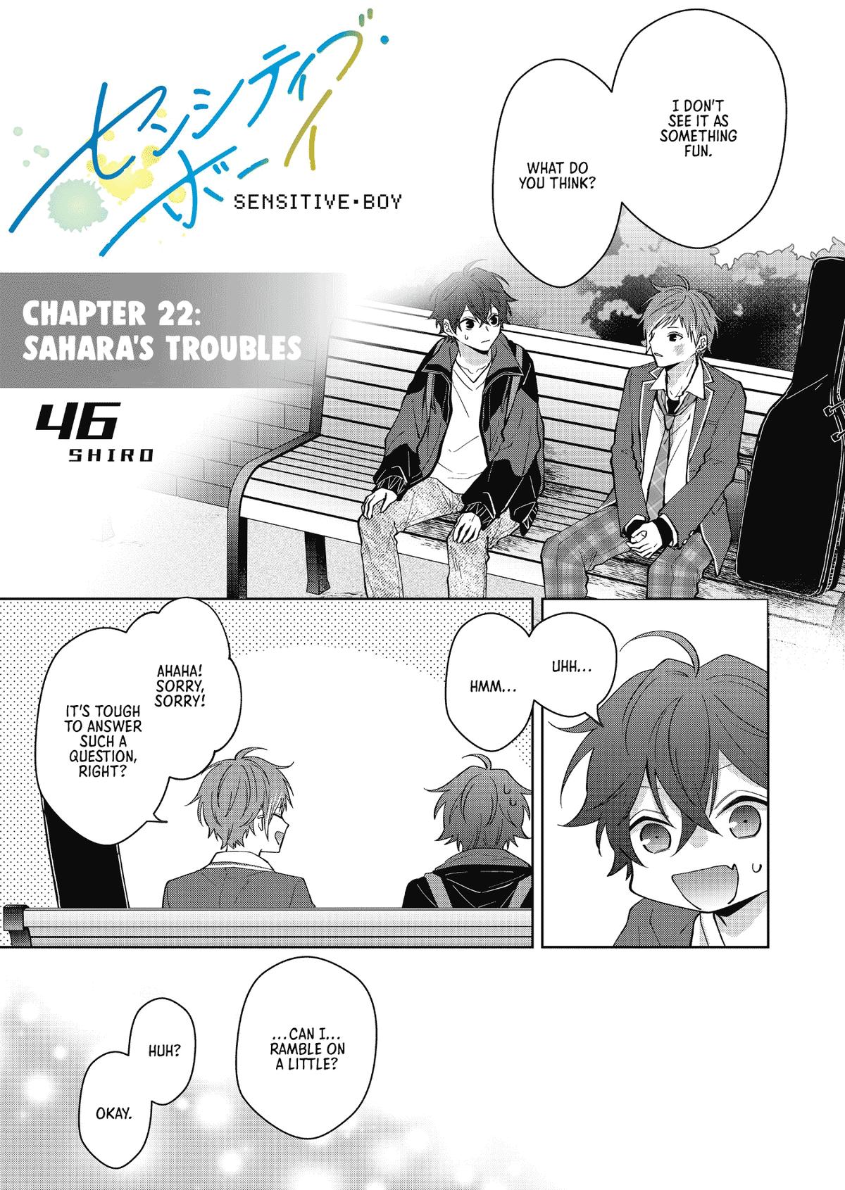 Sensitive Boy Chapter 22 1