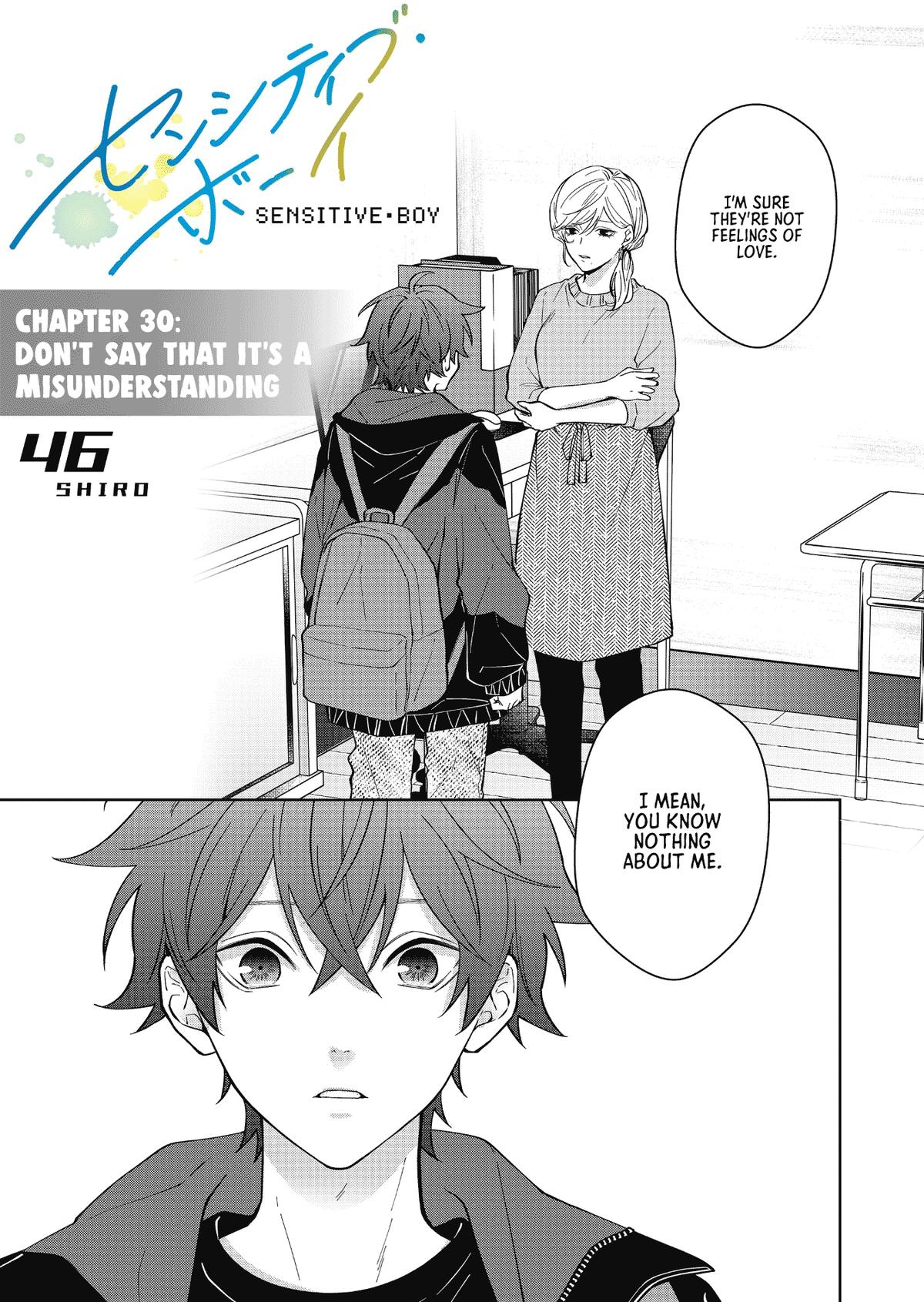 Sensitive Boy Chapter 30 1