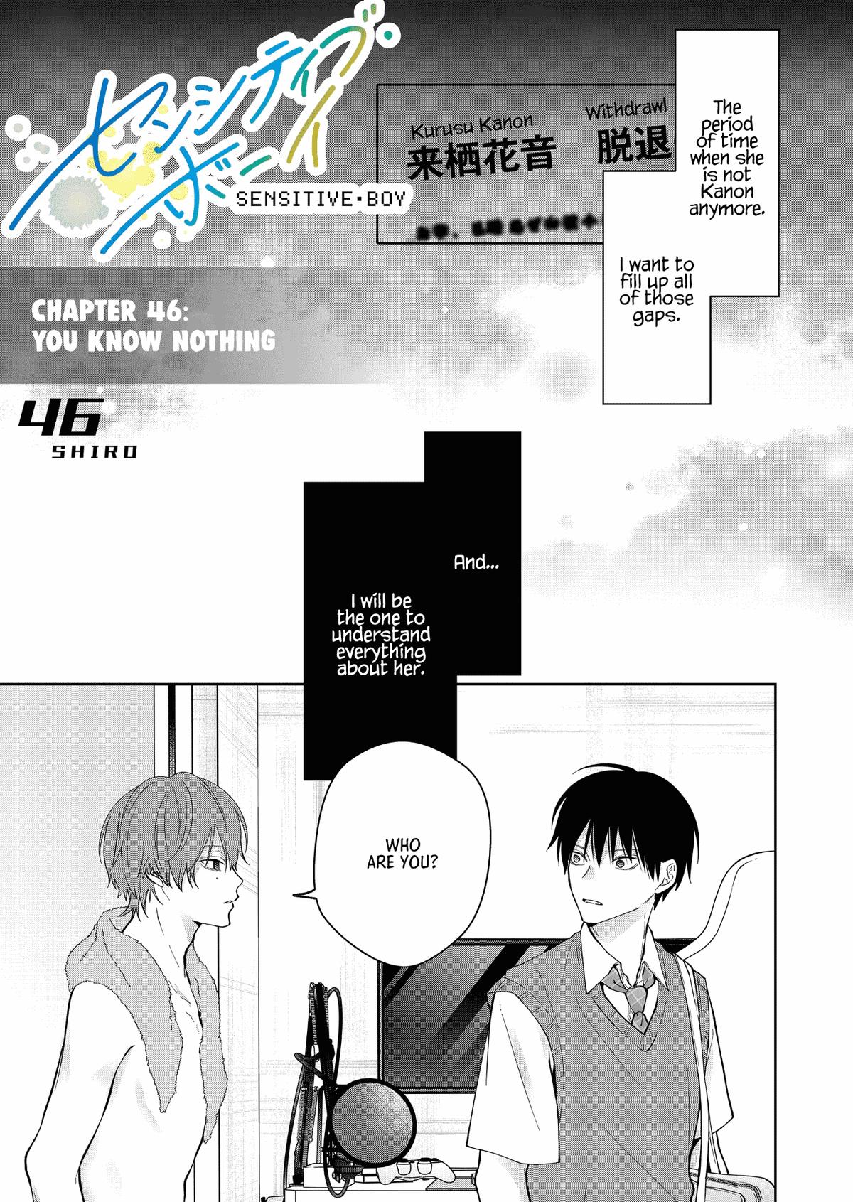 Sensitive Boy Chapter 46 3
