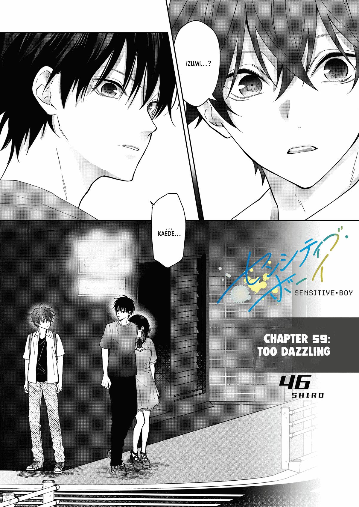 Sensitive Boy Chapter 59 1