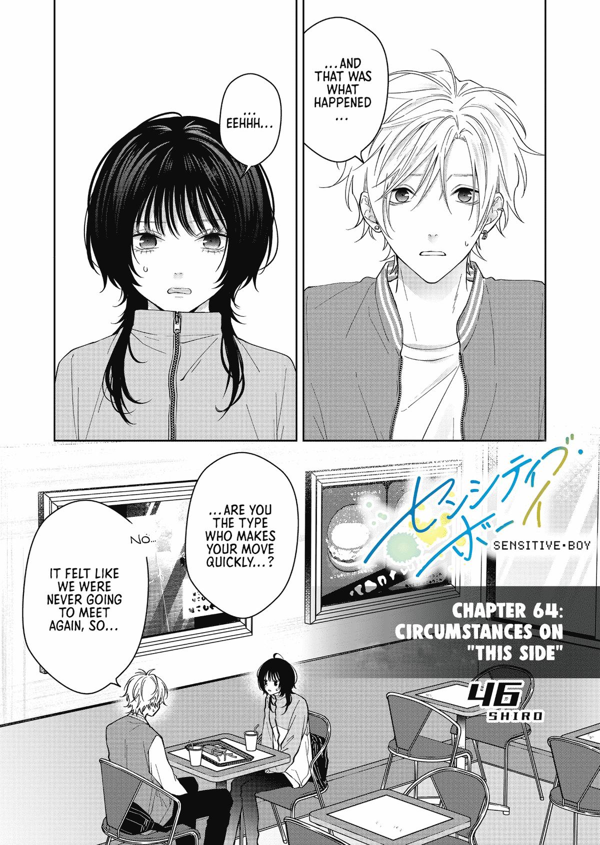 Sensitive Boy Chapter 64 1