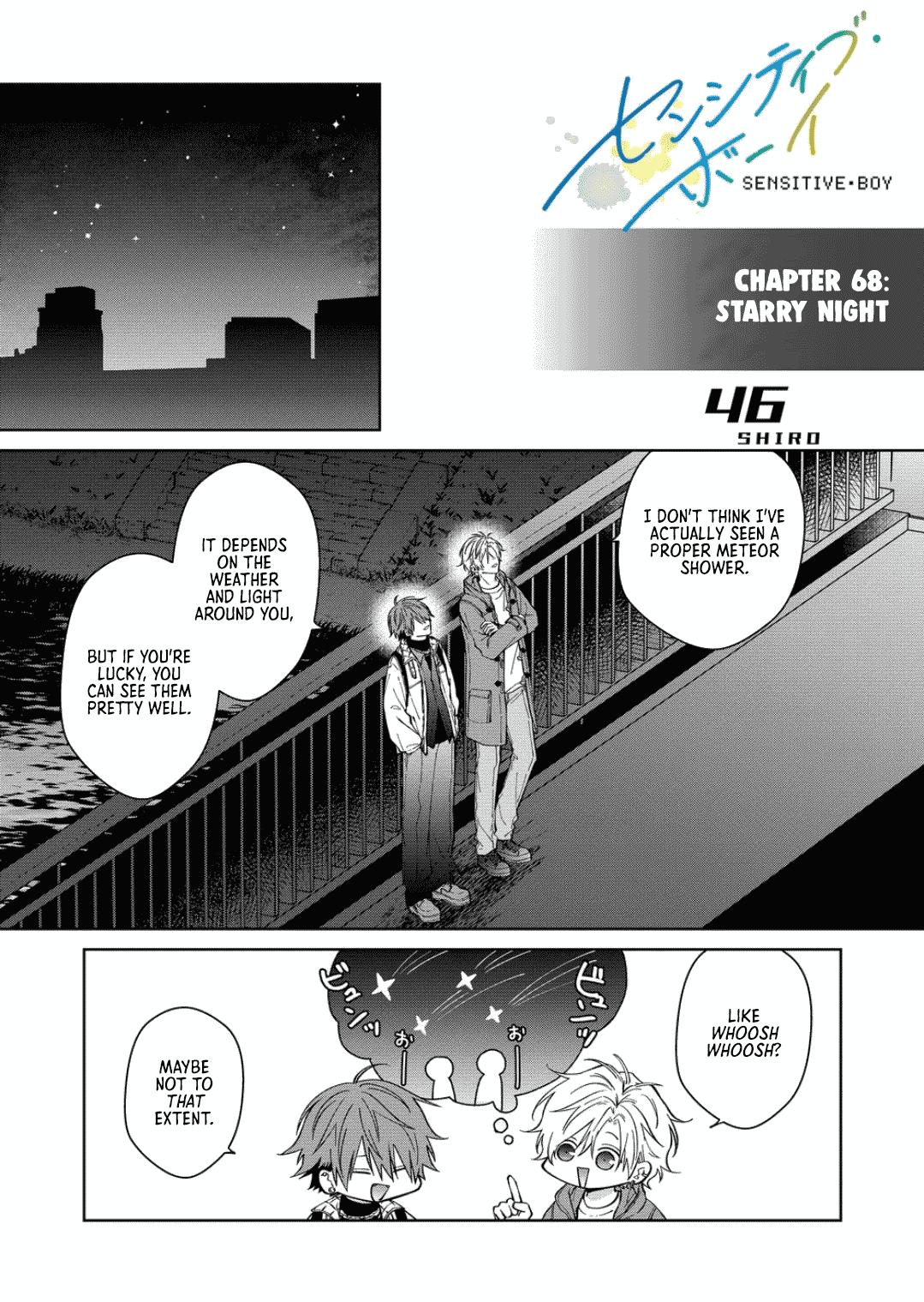 Sensitive Boy Chapter 68 1