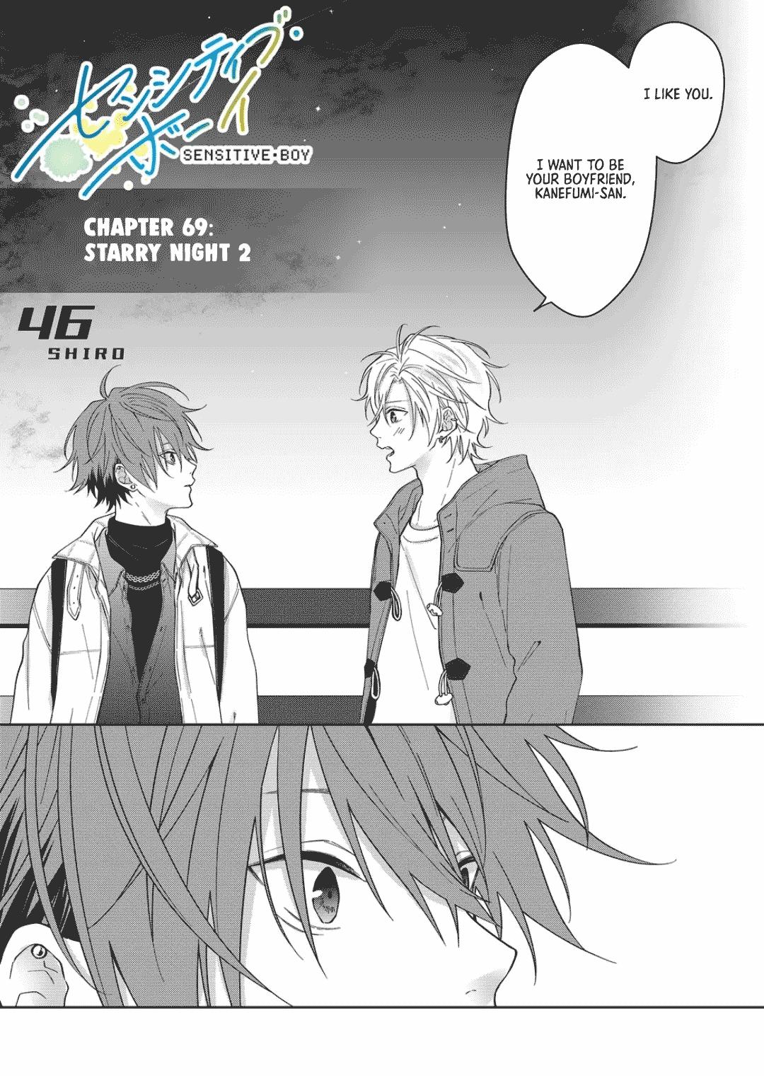 Sensitive Boy Chapter 69 1