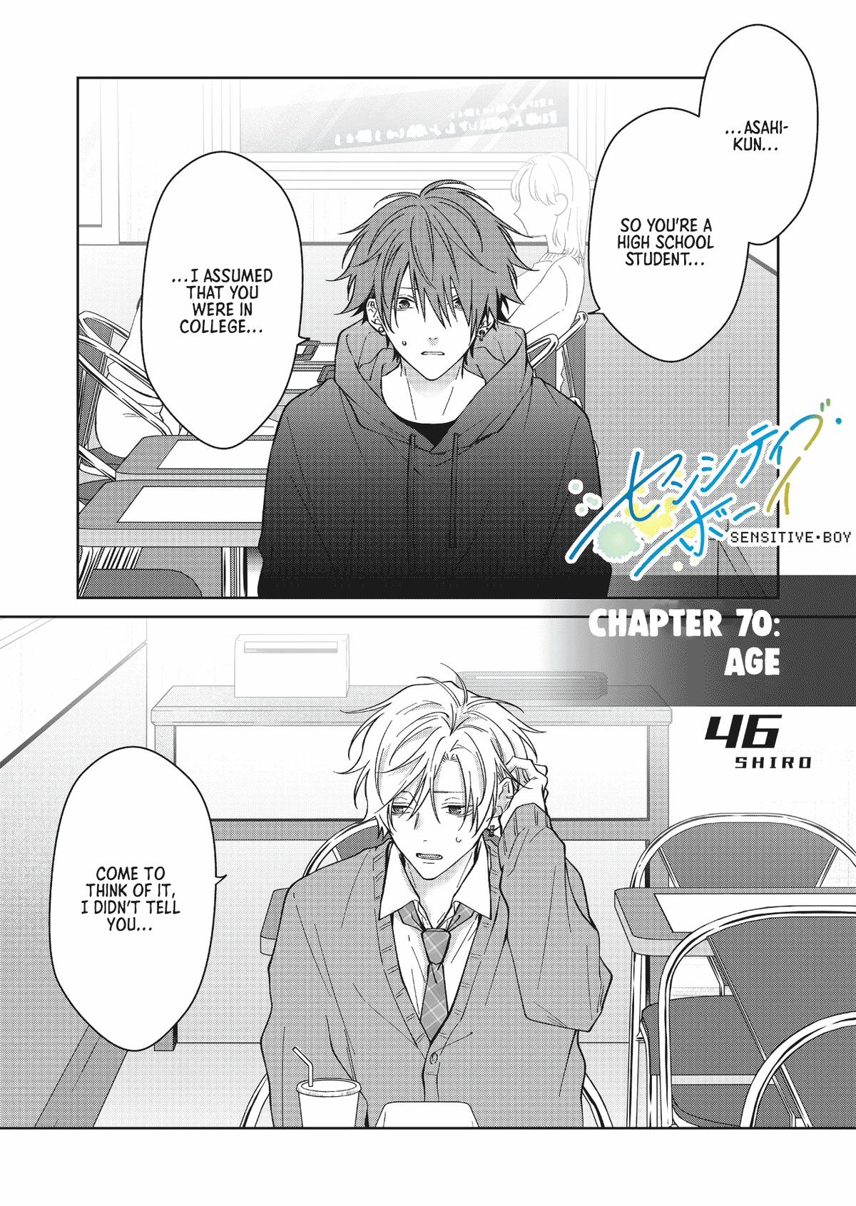 Sensitive Boy Chapter 70 1