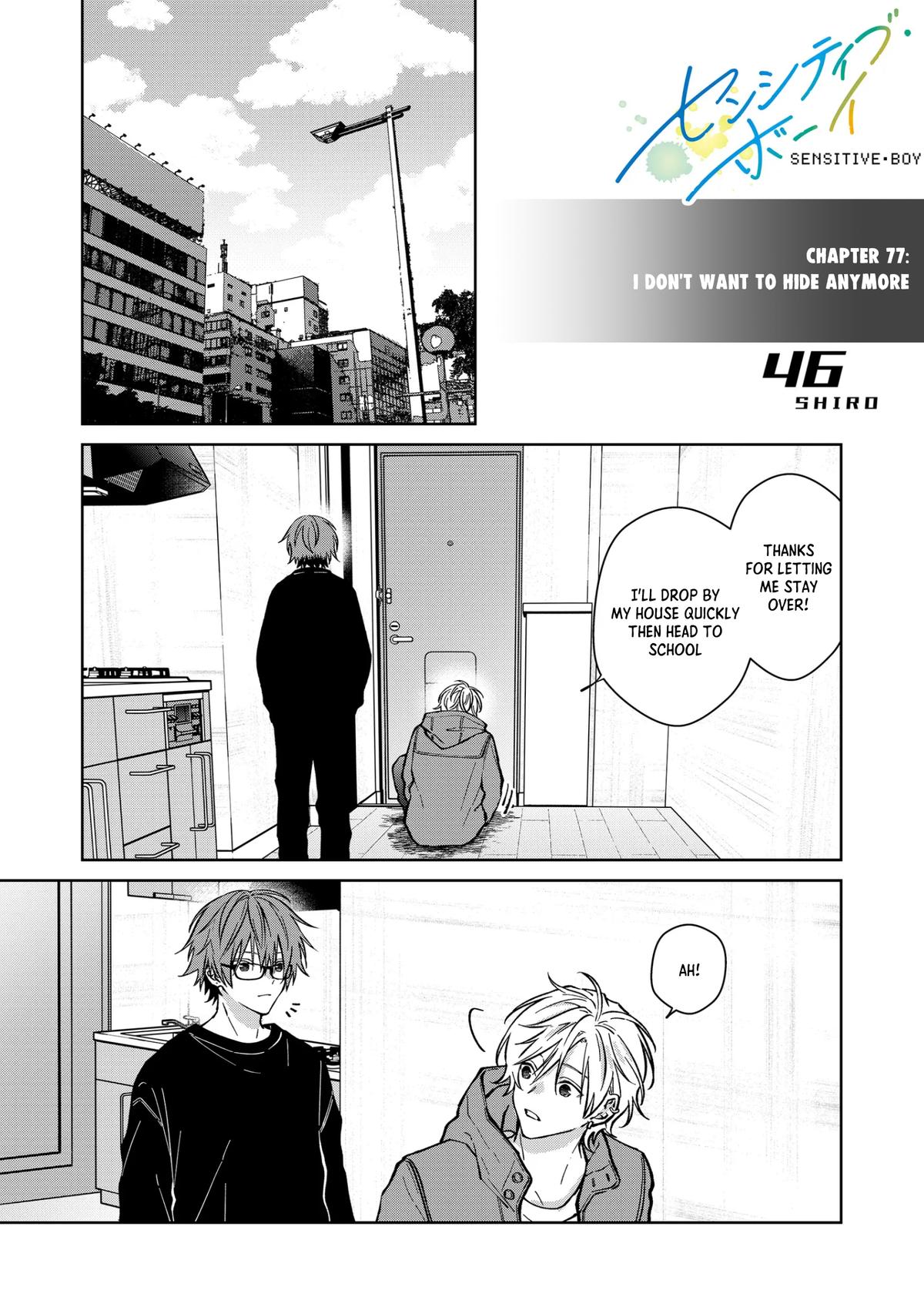 Sensitive Boy Chapter 77 1