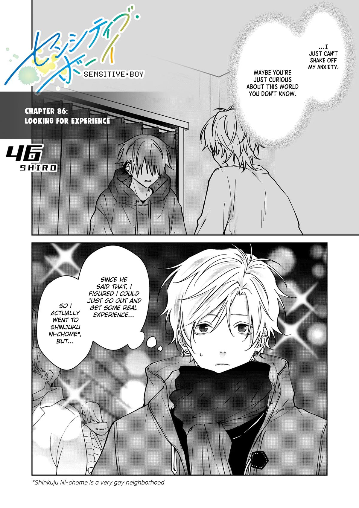 Sensitive Boy Chapter 86 1
