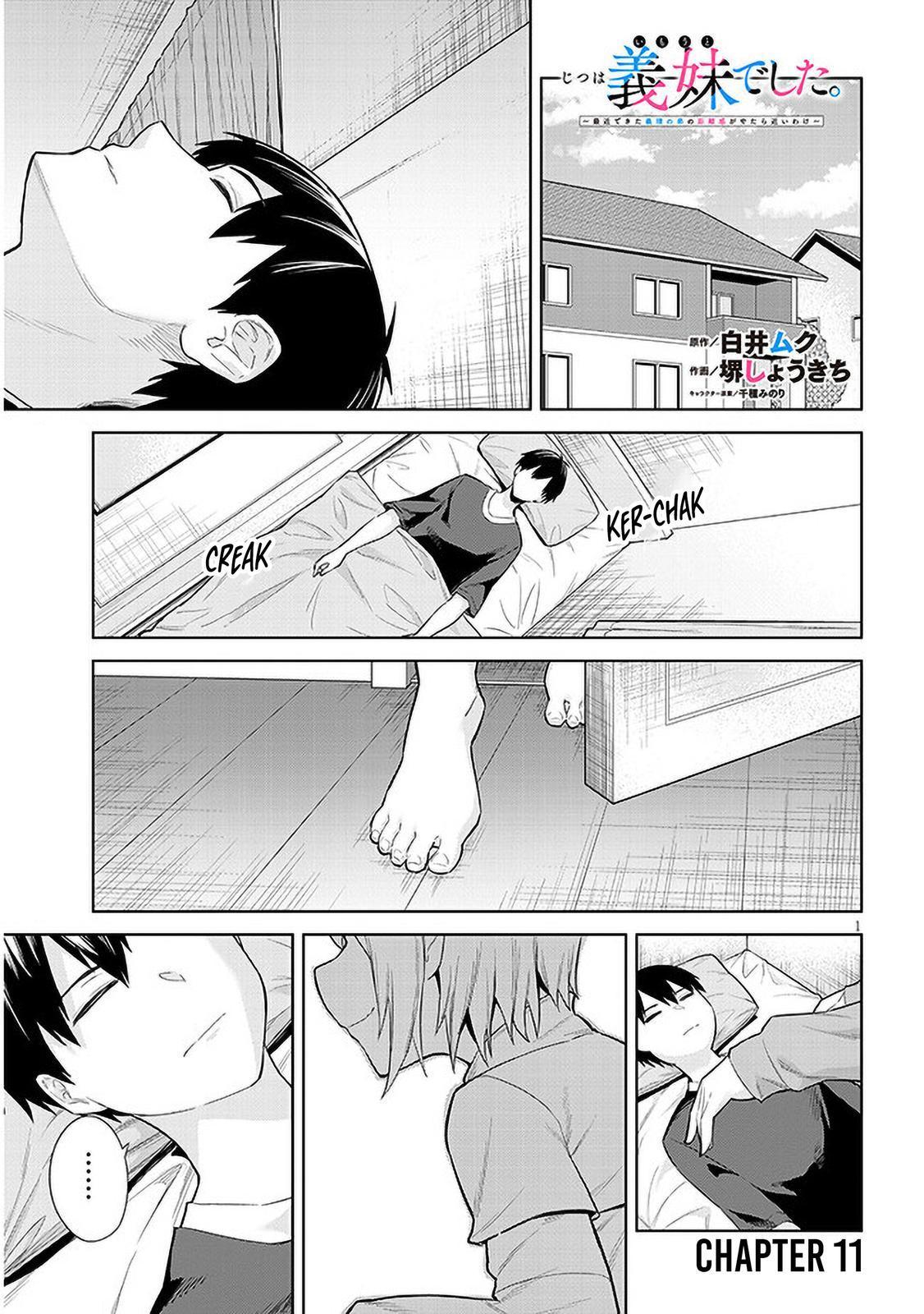 She Was Actually My Stepsister Chapter 11 1