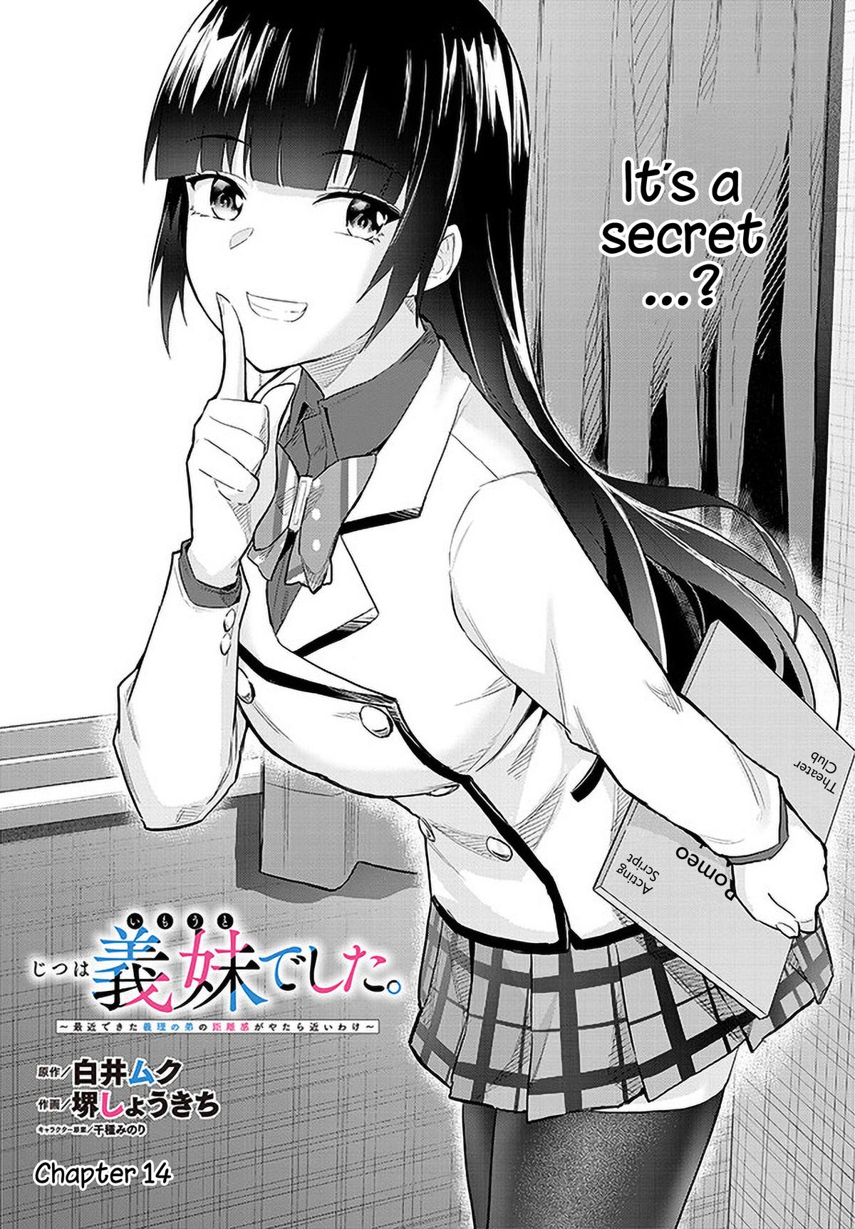 She Was Actually My Stepsister Chapter 14 1
