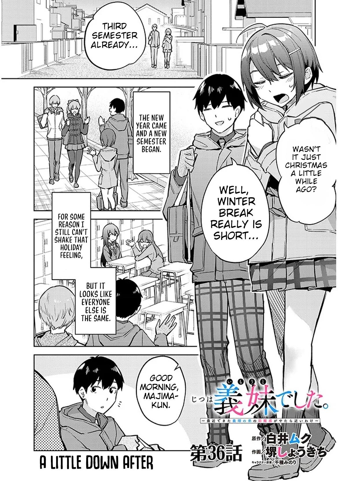 She Was Actually My Stepsister Chapter 36 2