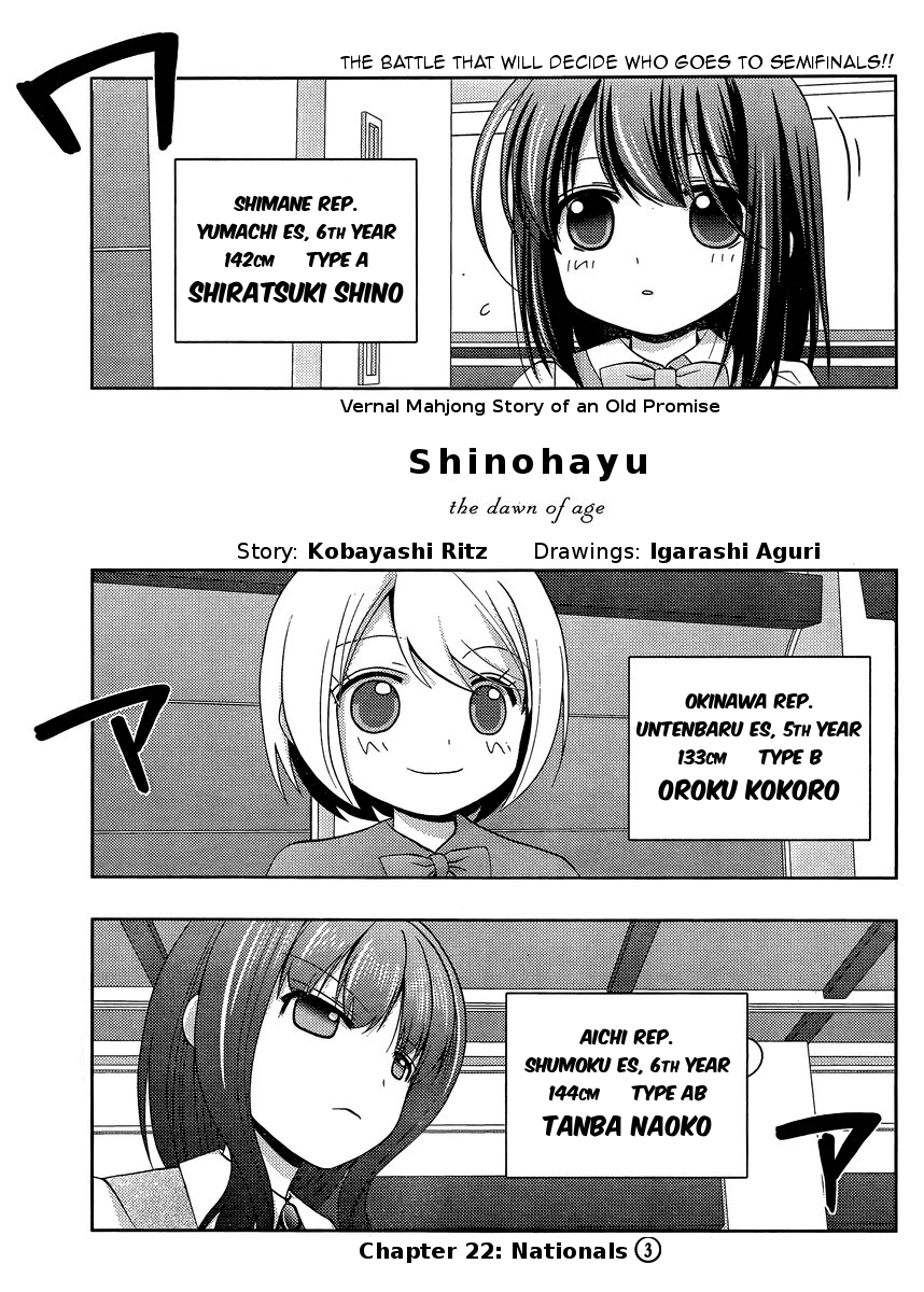 Shinohayu - The Dawn of Age Chapter 22 1