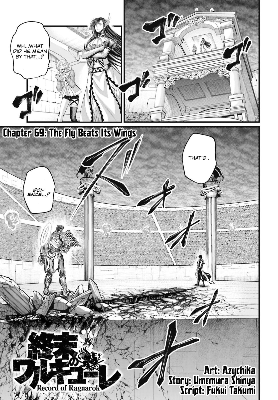 Record of Ragnarok Chapter 69 - Page 1 - Record of Ragnarok manga Chapter 69 manga