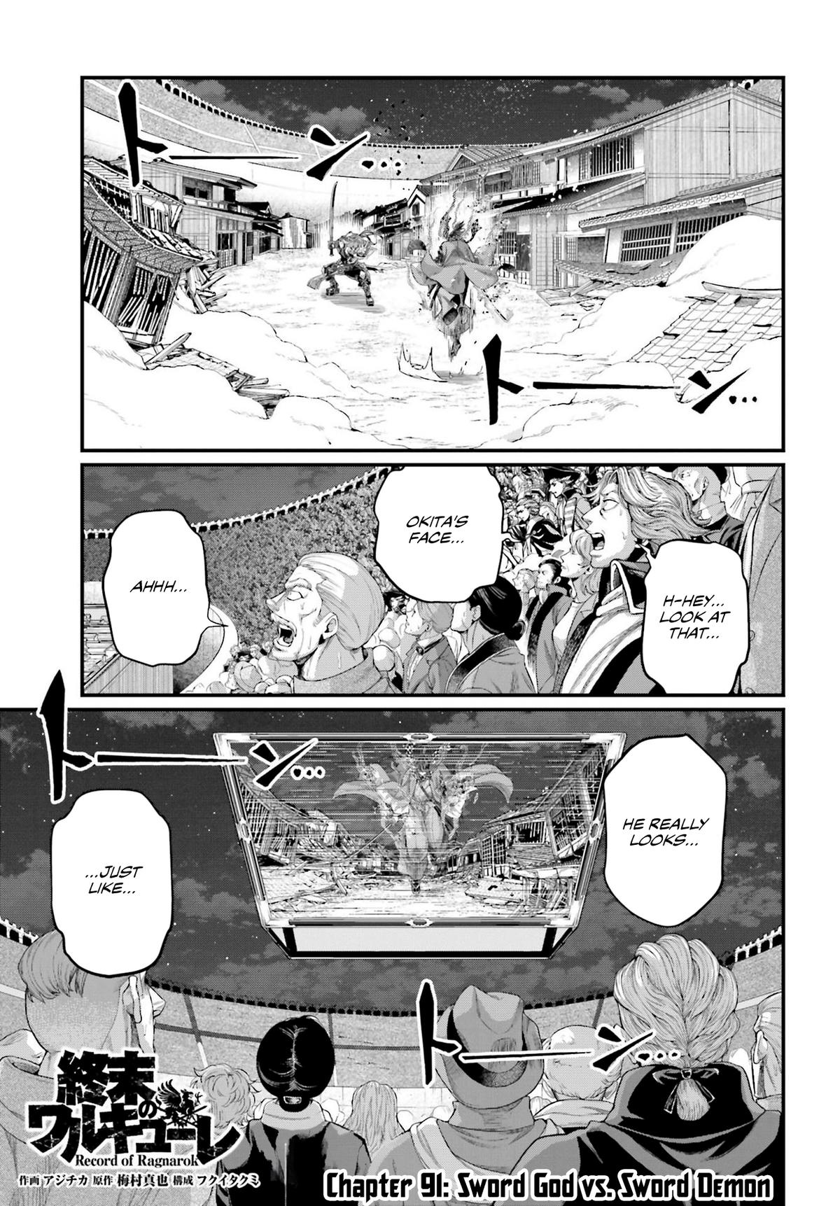 Record of Ragnarok Chapter 91 - Page 2 - Record of Ragnarok manga Chapter 91 manga