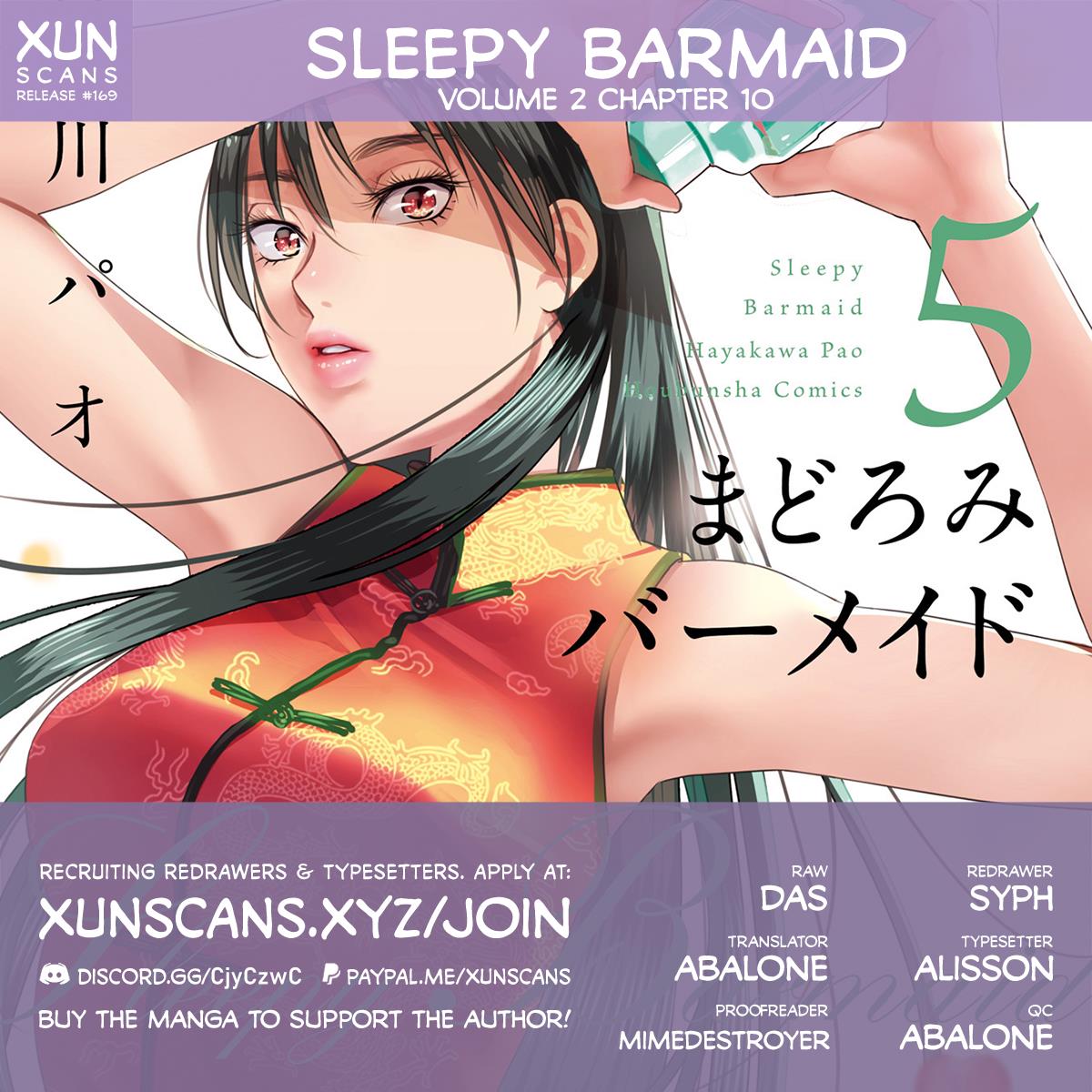 Sleepy Barmaid Chapter 10 1