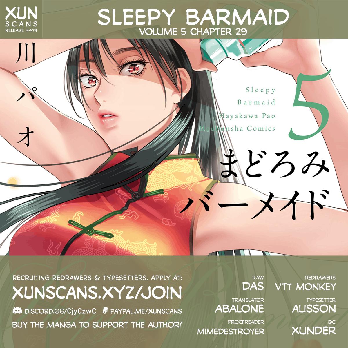 Sleepy Barmaid Chapter 29 1