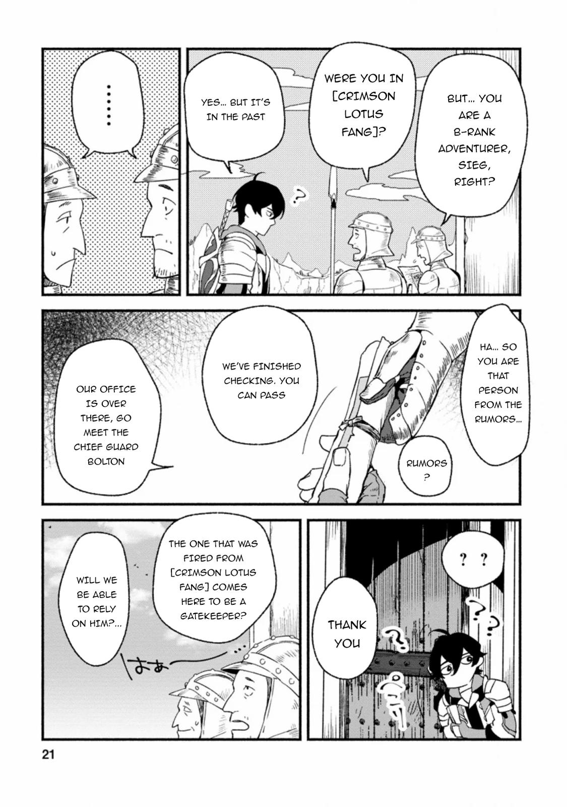 Sono Monban, Saikyou Nitsuki - Tsuihou Sareta Bougyo Ryoku 9999 no Senshi, Outo no Monban Toshite Musou Suru Chapter 1 20