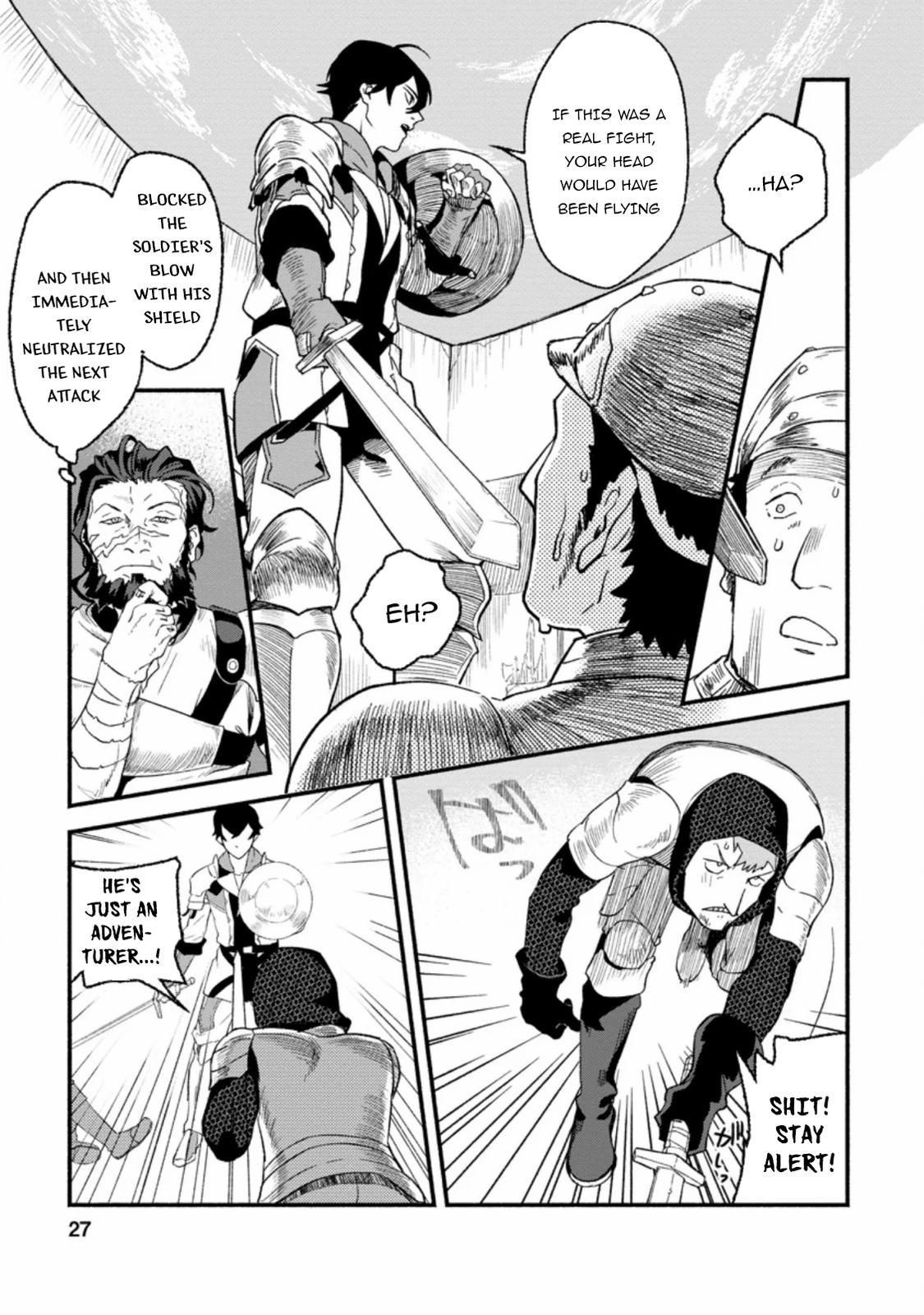 Sono Monban, Saikyou Nitsuki - Tsuihou Sareta Bougyo Ryoku 9999 no Senshi, Outo no Monban Toshite Musou Suru Chapter 1 26
