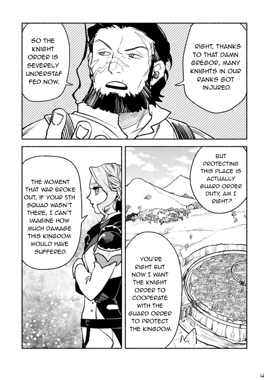 Sono Monban, Saikyou Nitsuki - Tsuihou Sareta Bougyo Ryoku 9999 no Senshi, Outo no Monban Toshite Musou Suru Chapter 22 5
