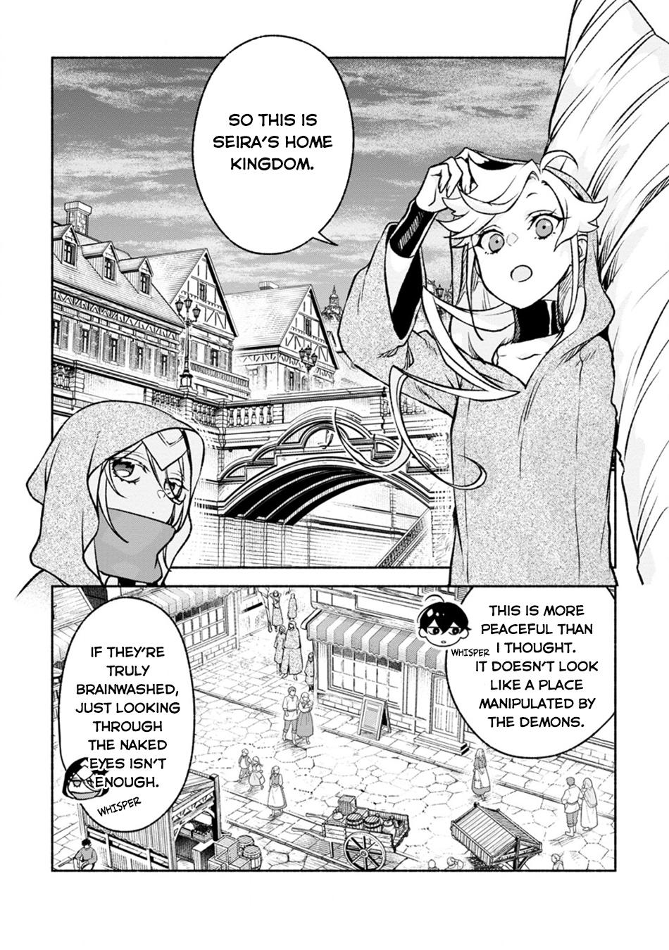 Sono Monban, Saikyou Nitsuki - Tsuihou Sareta Bougyo Ryoku 9999 no Senshi, Outo no Monban Toshite Musou Suru Chapter 28.2 9