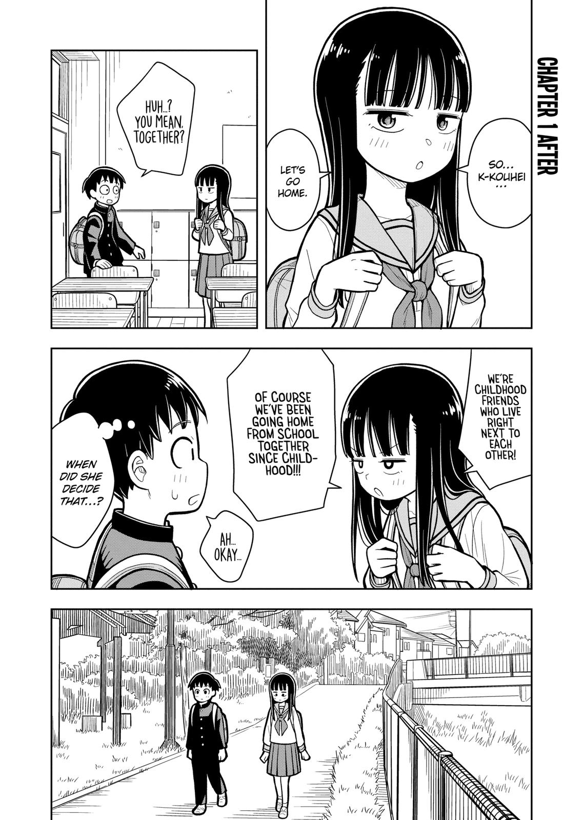 Starting Today, We’re Childhood Friends Chapter 9.5 2