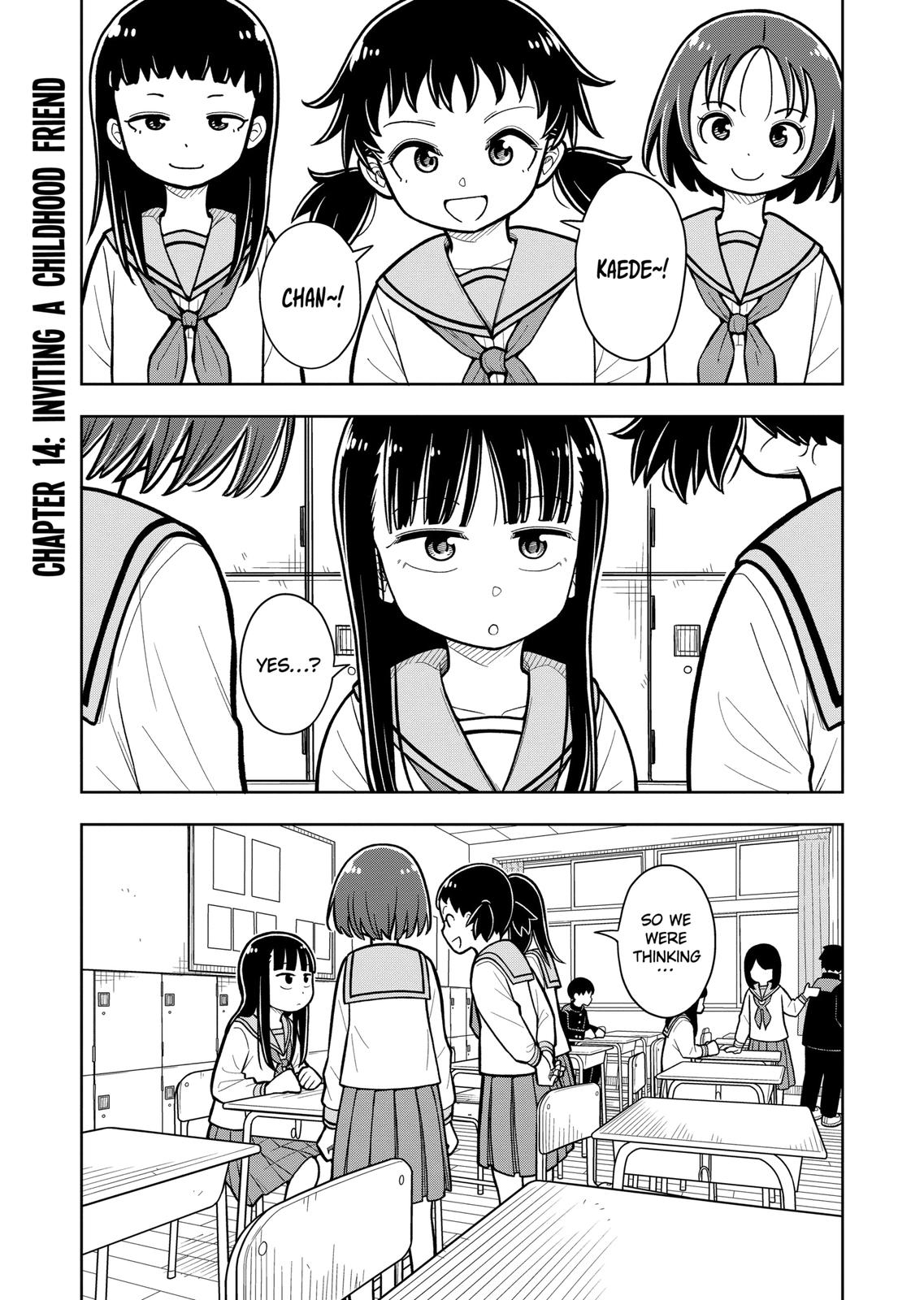 Starting Today, We’re Childhood Friends Chapter 14 1