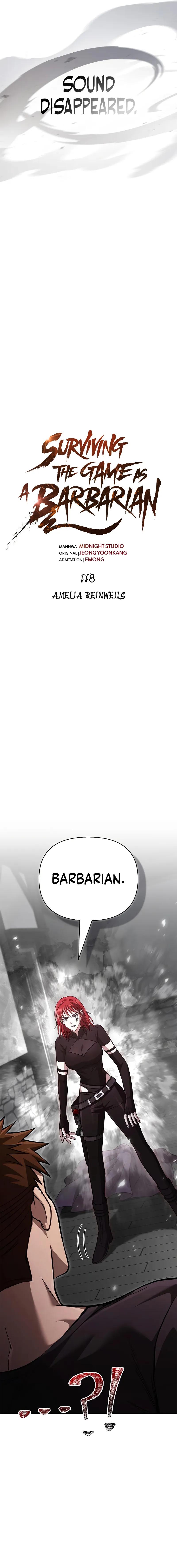 Surviving The Game as a Barbarian Chapter 118