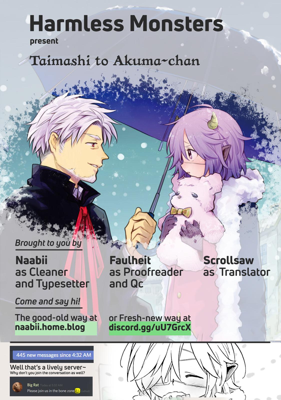 Taimashi to Akuma-chan Chapter 7.5 12