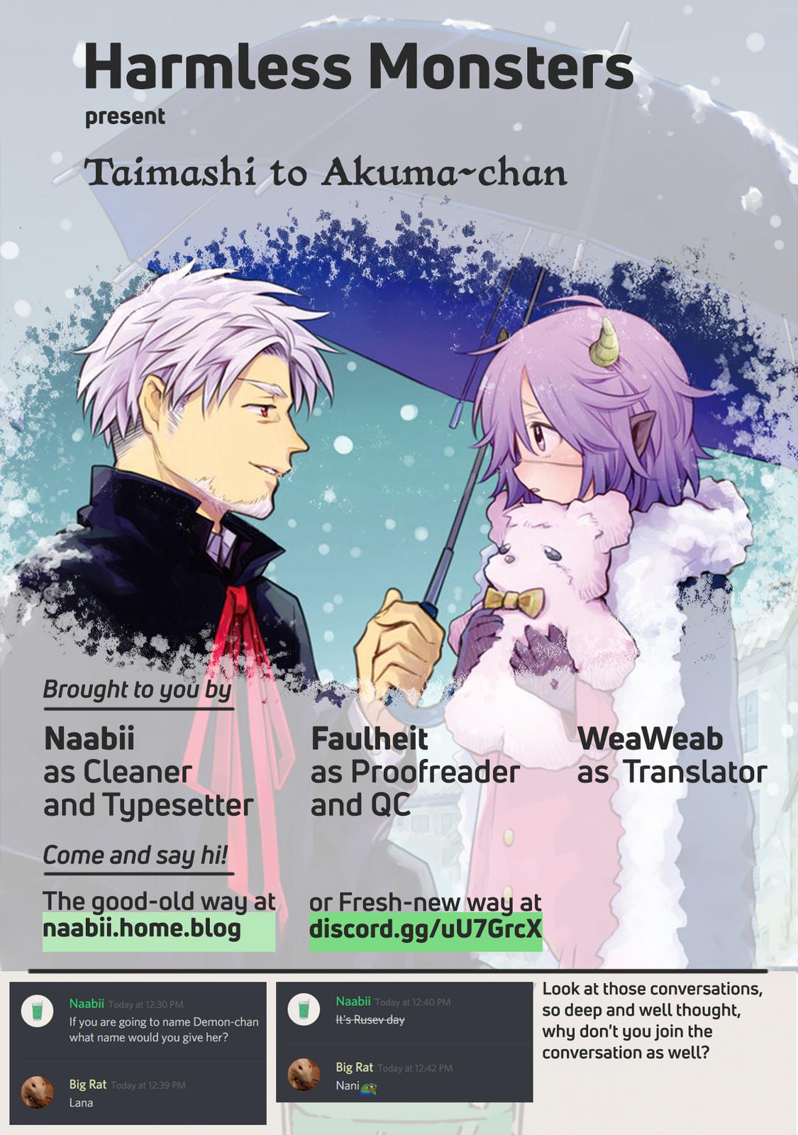 Taimashi to Akuma-chan Chapter 12 14
