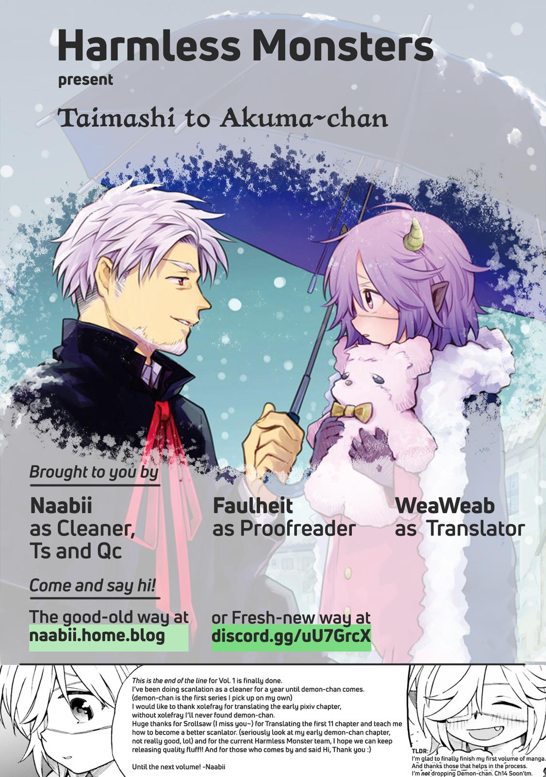 Taimashi to Akuma-chan Chapter 13.7 10