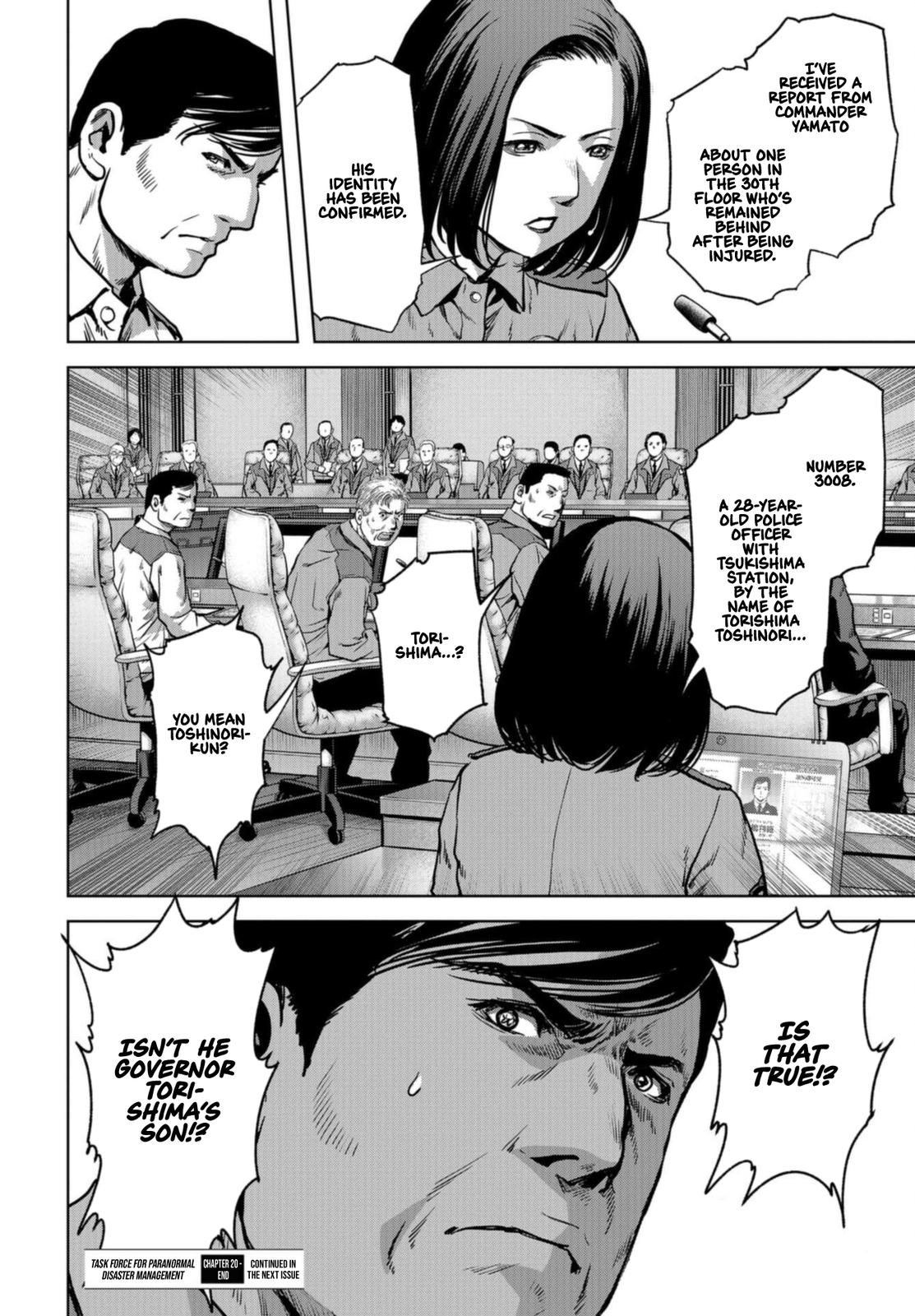 Task Force for Paranormal Disaster Management Chapter 20 60