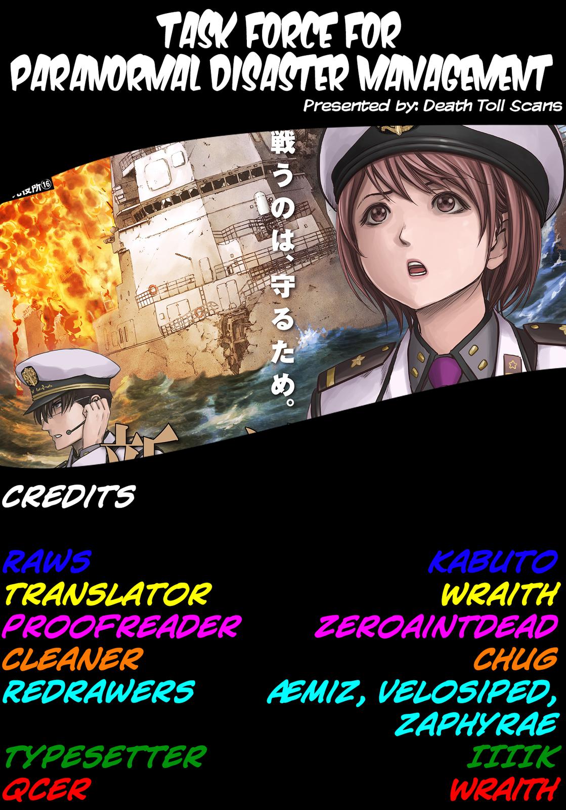 Task Force for Paranormal Disaster Management Chapter 21 71