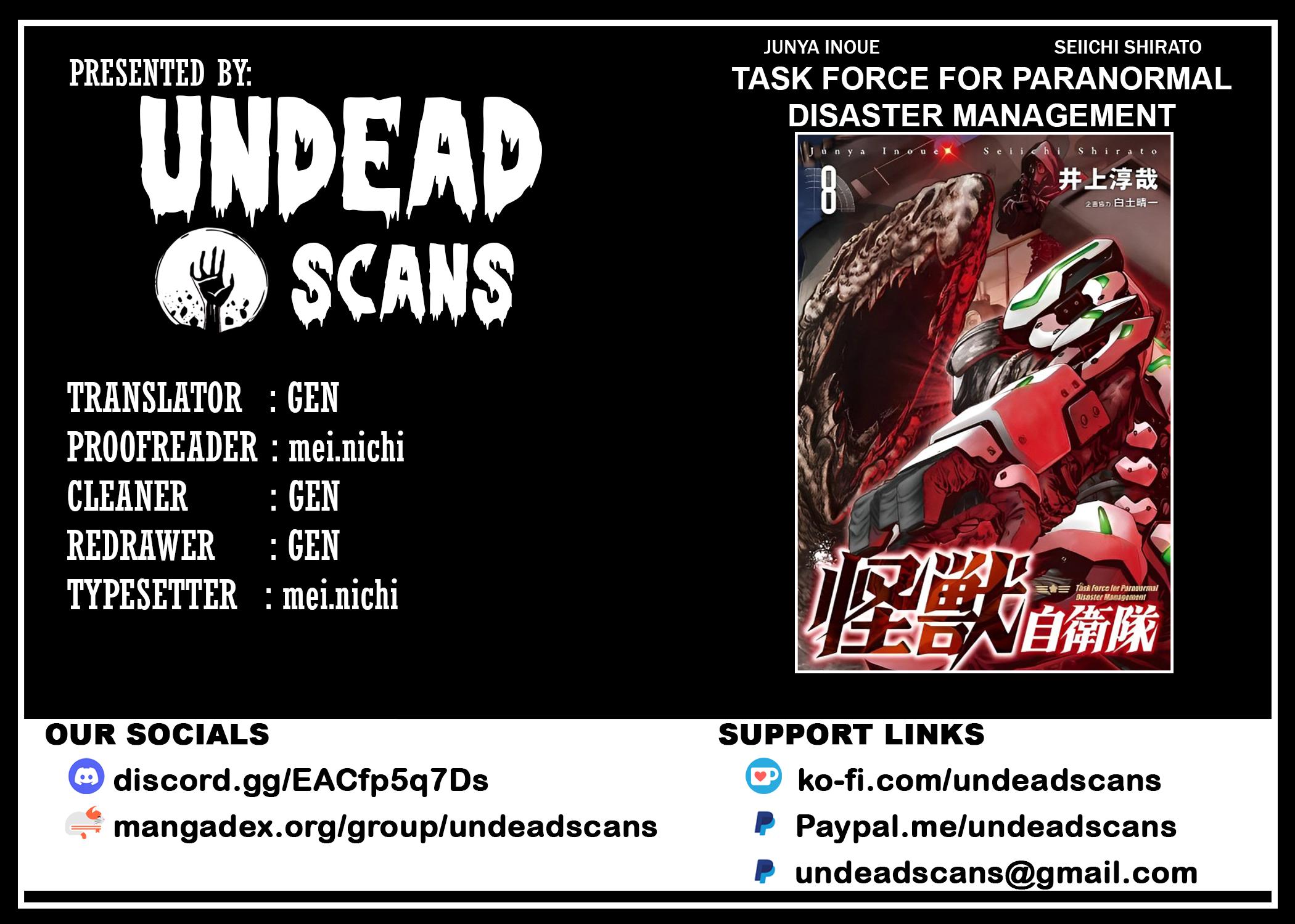 Task Force for Paranormal Disaster Management Chapter 23 1