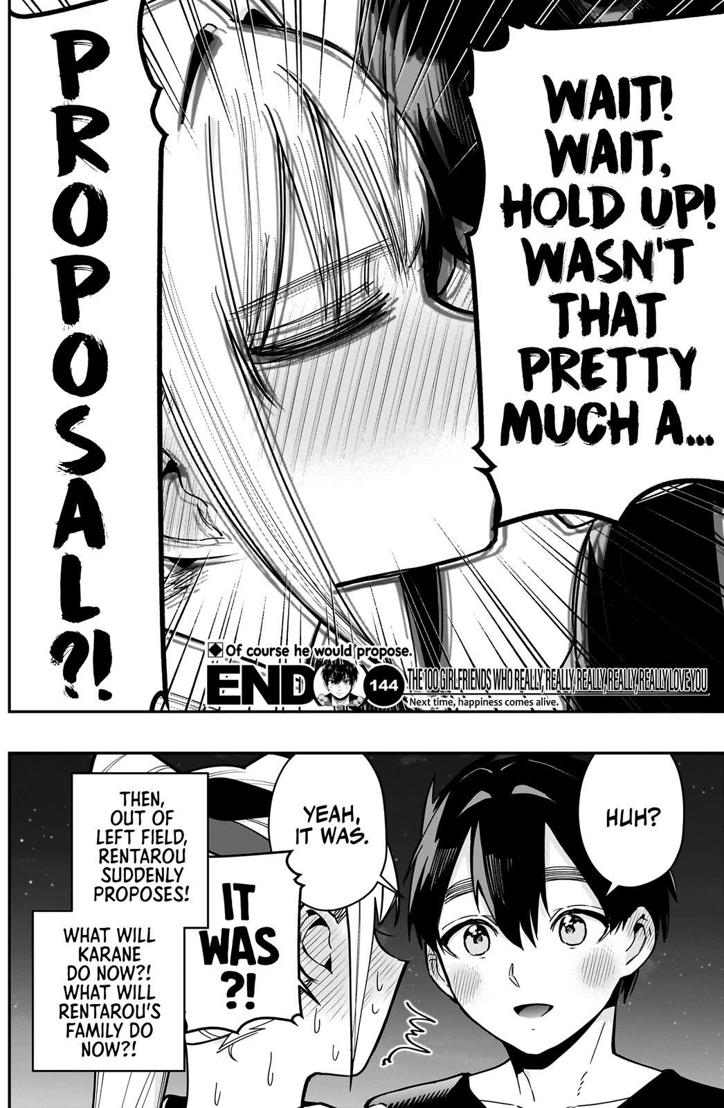 The 100 Girlfriends Who Really, Really, Really, Really, REALLY Love You Chapter 142