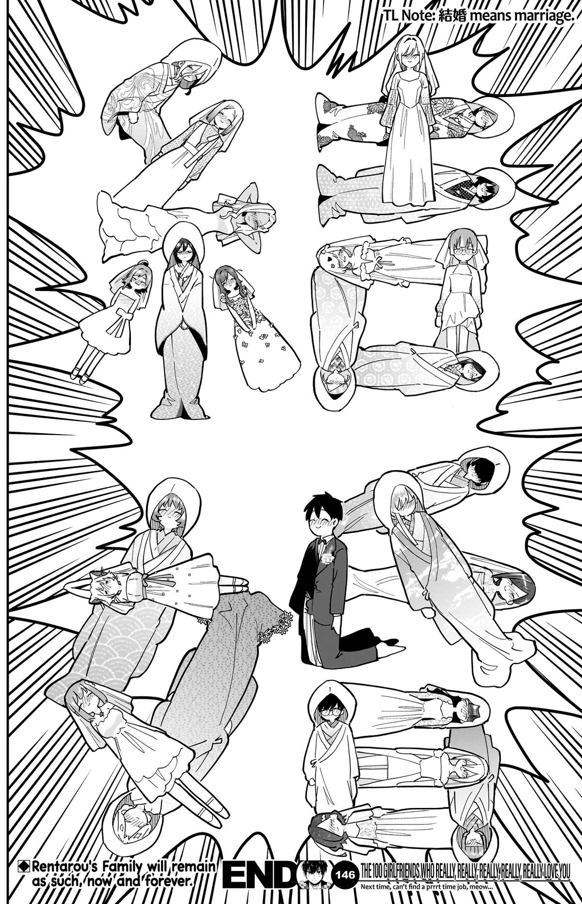 The 100 Girlfriends Who Really, Really, Really, Really, REALLY Love You Chapter 144