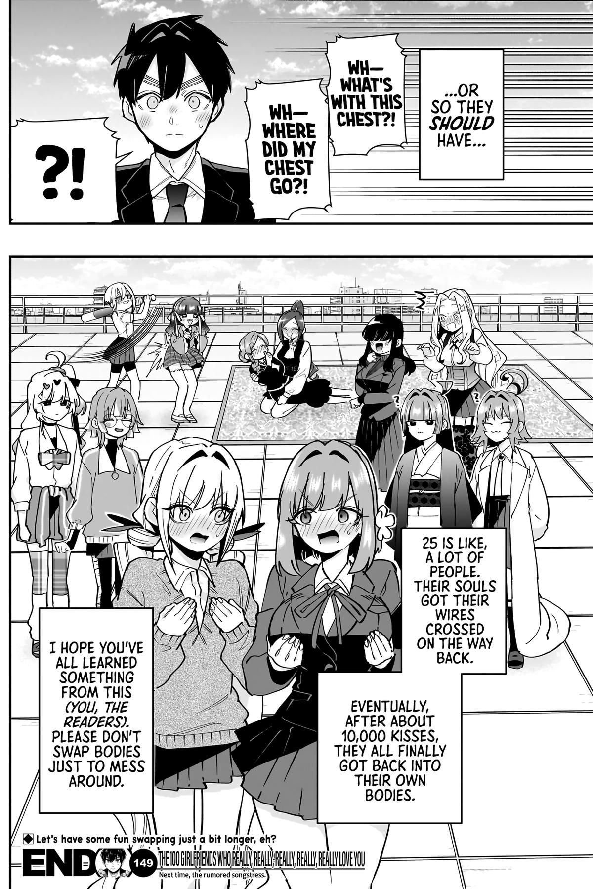 The 100 Girlfriends Who Really, Really, Really, Really, REALLY Love You Chapter 147