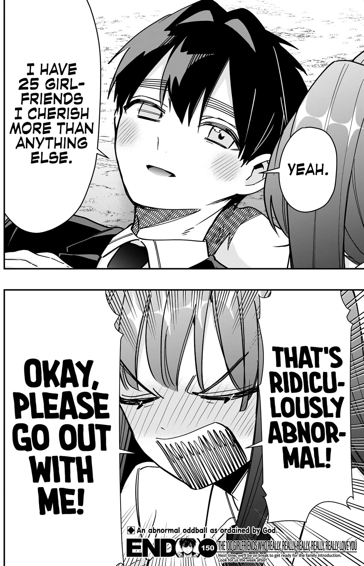 The 100 Girlfriends Who Really, Really, Really, Really, REALLY Love You Chapter 148