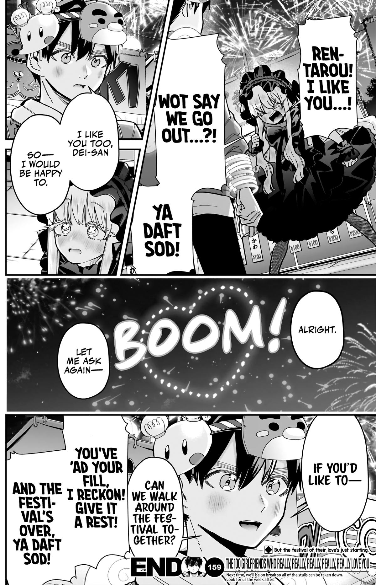 The 100 Girlfriends Who Really, Really, Really, Really, REALLY Love You Chapter 157