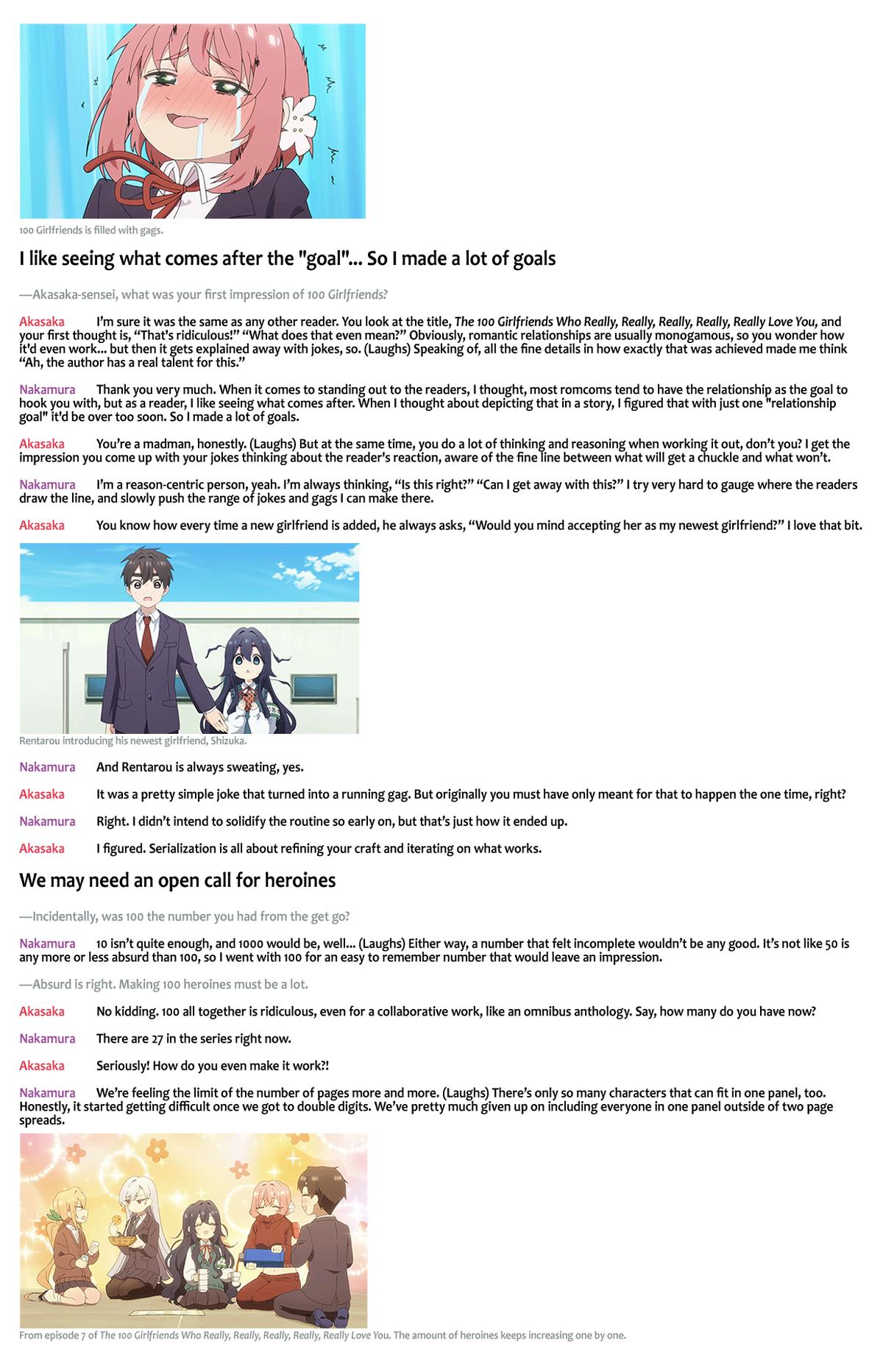 The 100 Girlfriends Who Really, Really, Really, Really, REALLY Love You Chapter 158