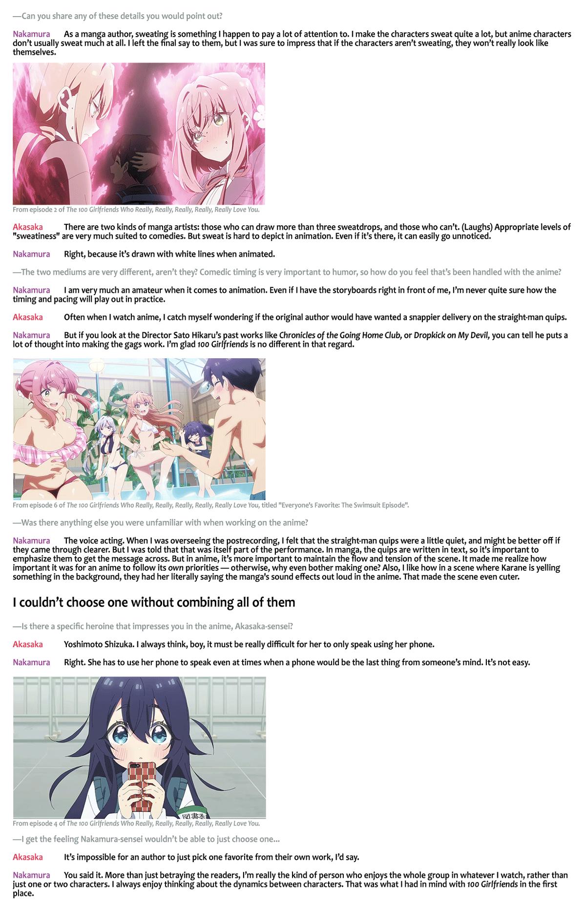 The 100 Girlfriends Who Really, Really, Really, Really, REALLY Love You Chapter 158