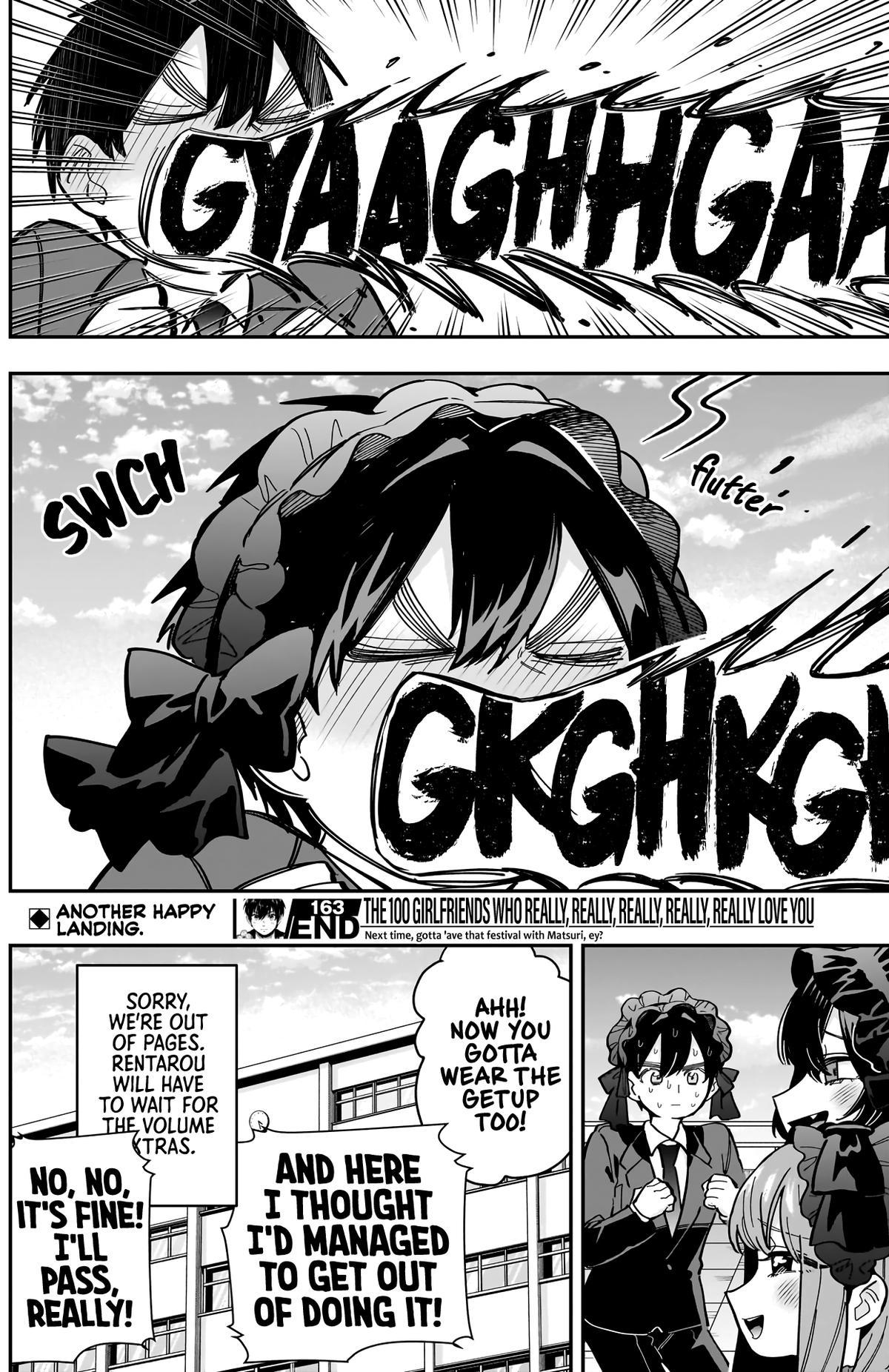 The 100 Girlfriends Who Really, Really, Really, Really, REALLY Love You Chapter 161