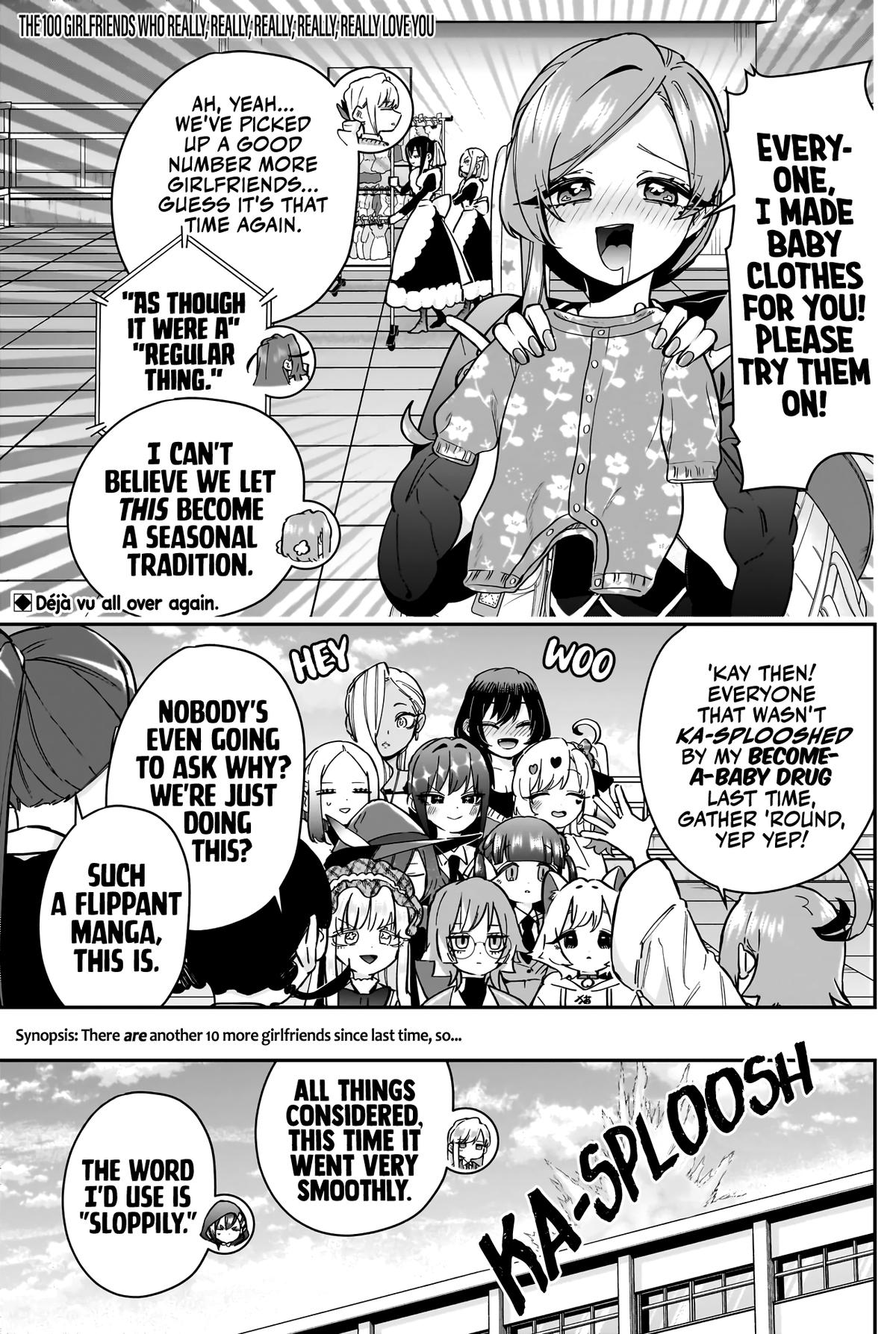 The 100 Girlfriends Who Really, Really, Really, Really, REALLY Love You Chapter 166